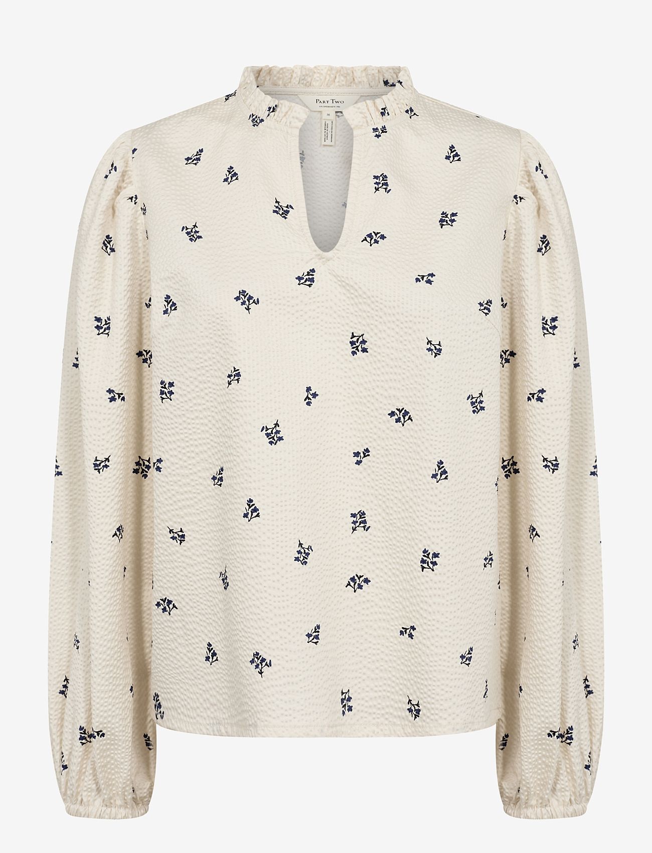 Part Two - EimyPW BL - blue bouquet print - 0