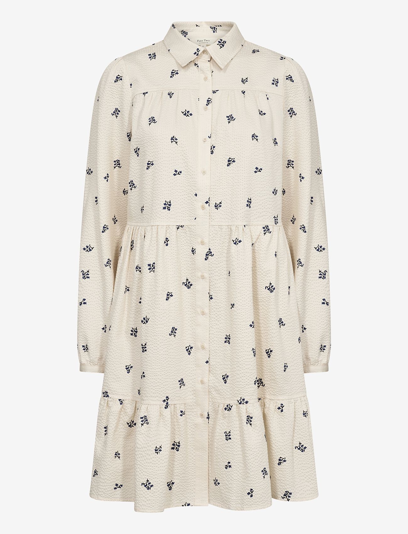 Part Two - NanenaPW DR - t-shirt-kleider - blue bouquet print - 1