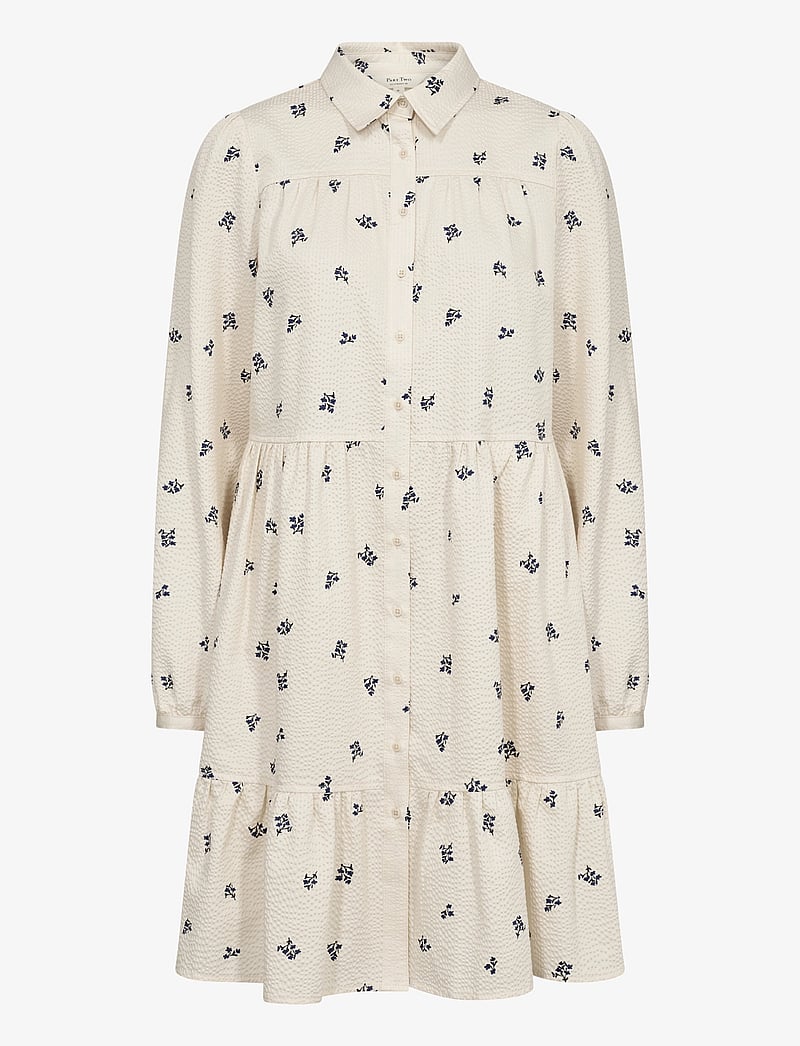 Part Two - NanenaPW DR - t-shirt-kleider - blue bouquet print - 1