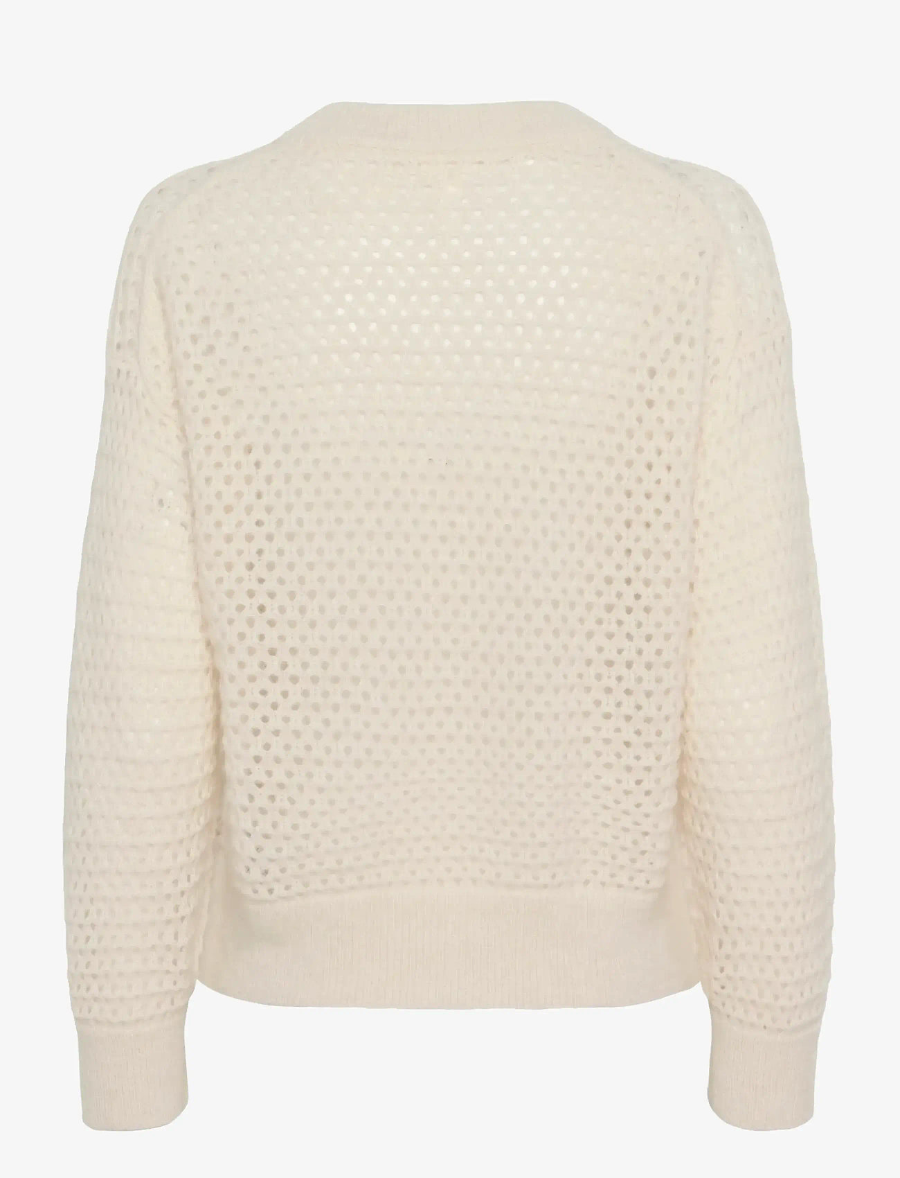 Part Two - NantikaPW PU - stickade tröjor - eggnog - 2
