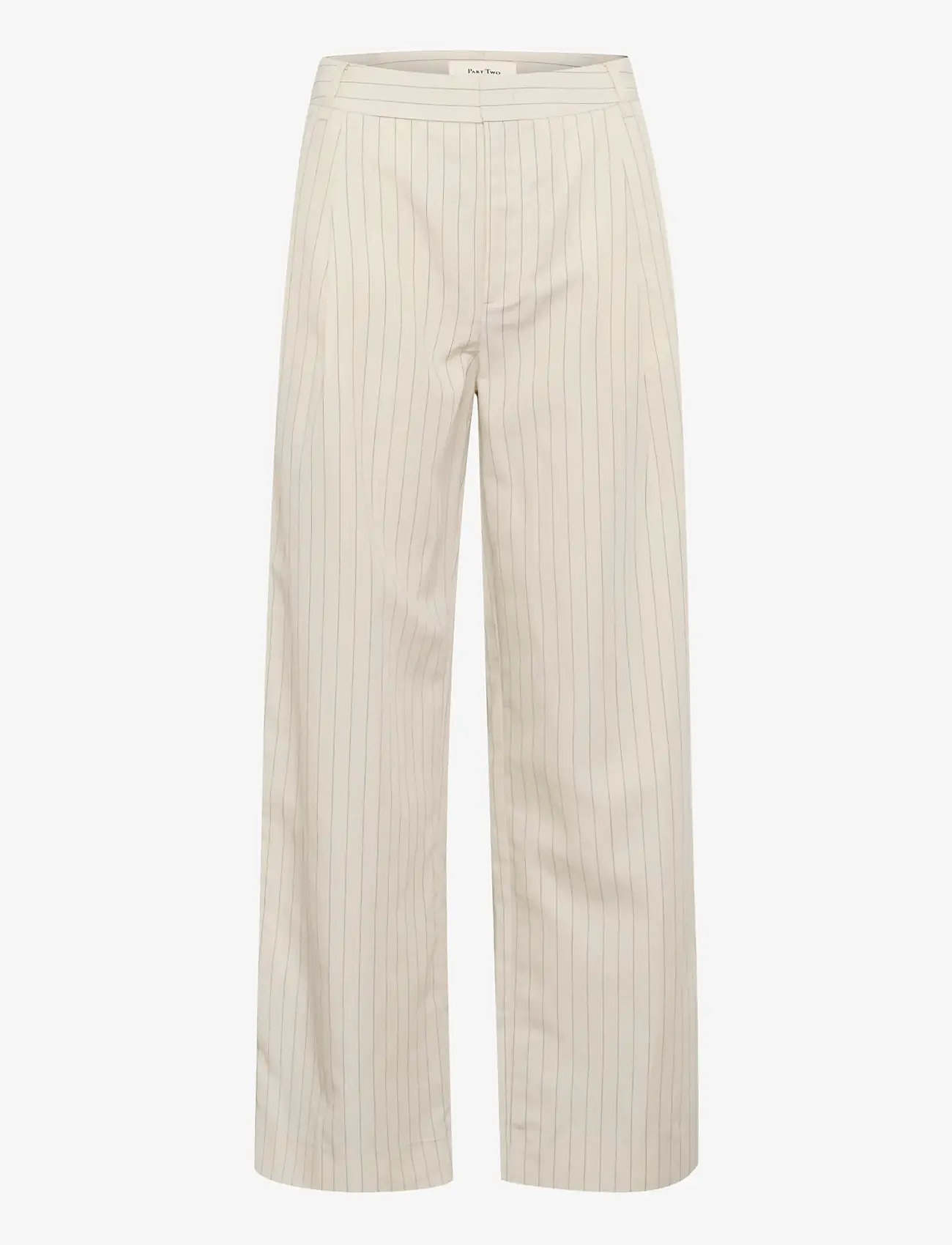 Part Two - RabiaPW PA - leinenhosen - whitecap gray stripe - 1