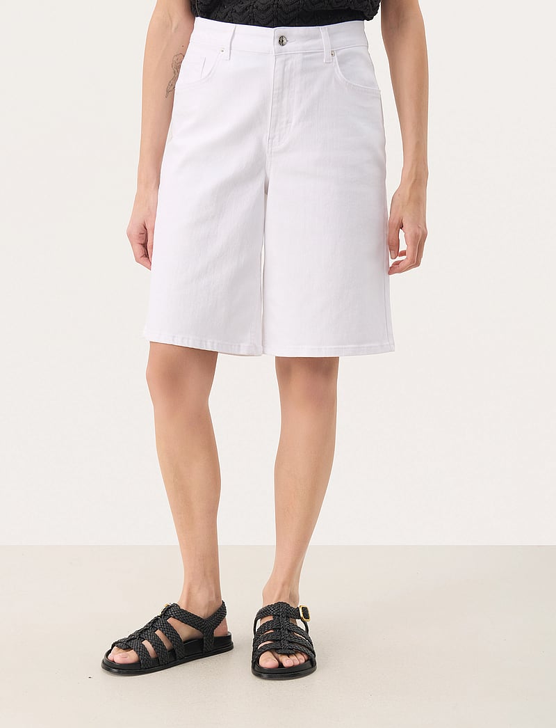 Part Two - RafaellaPW SHO - jeansshorts - bright white - 0