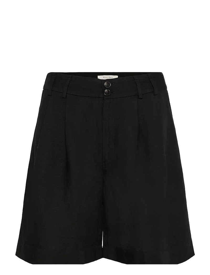 Part Two - RainePW SHO - leinen-shorts - black - 1