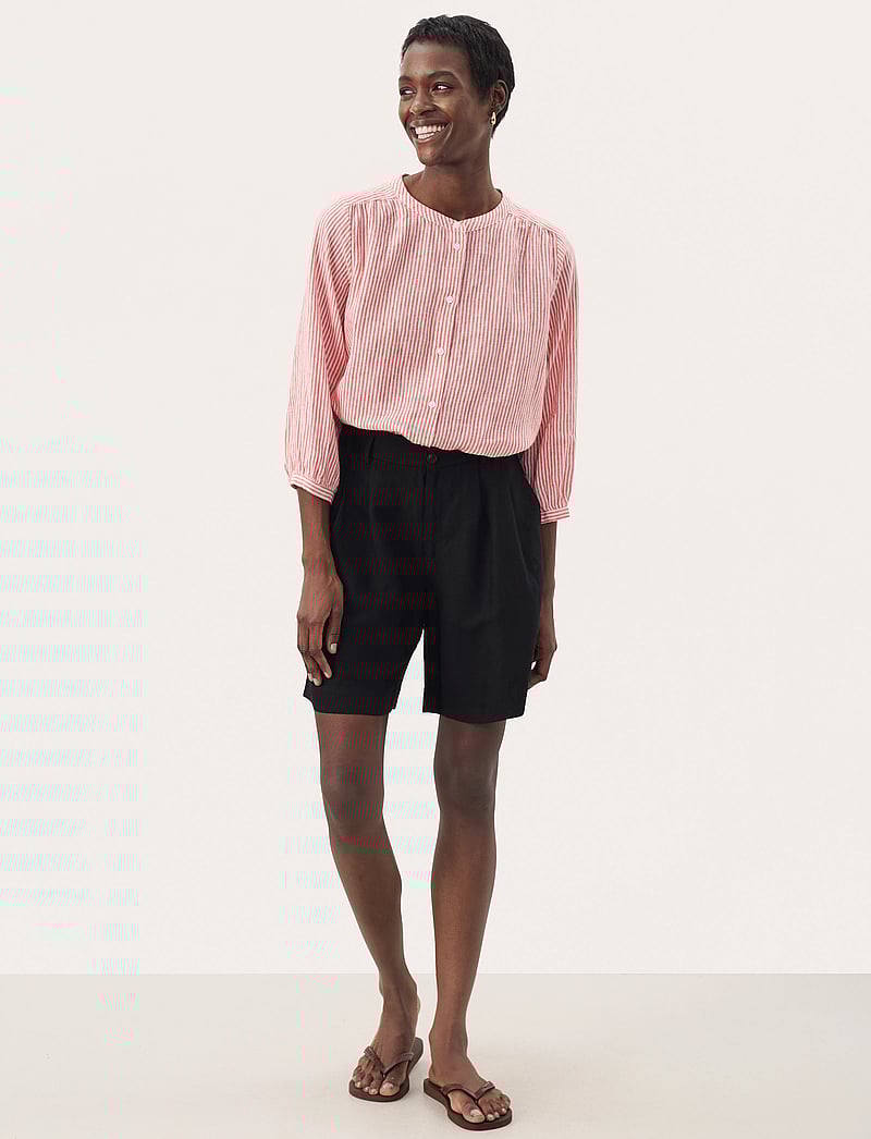 Part Two - RainePW SHO - leinen-shorts - black - 3