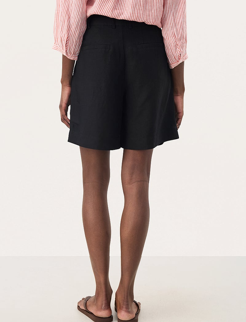 Part Two - RainePW SHO - leinen-shorts - black - 4