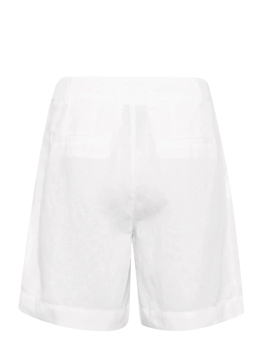 Part Two - RainePW SHO - linased lühikesed püksid - bright white - 2