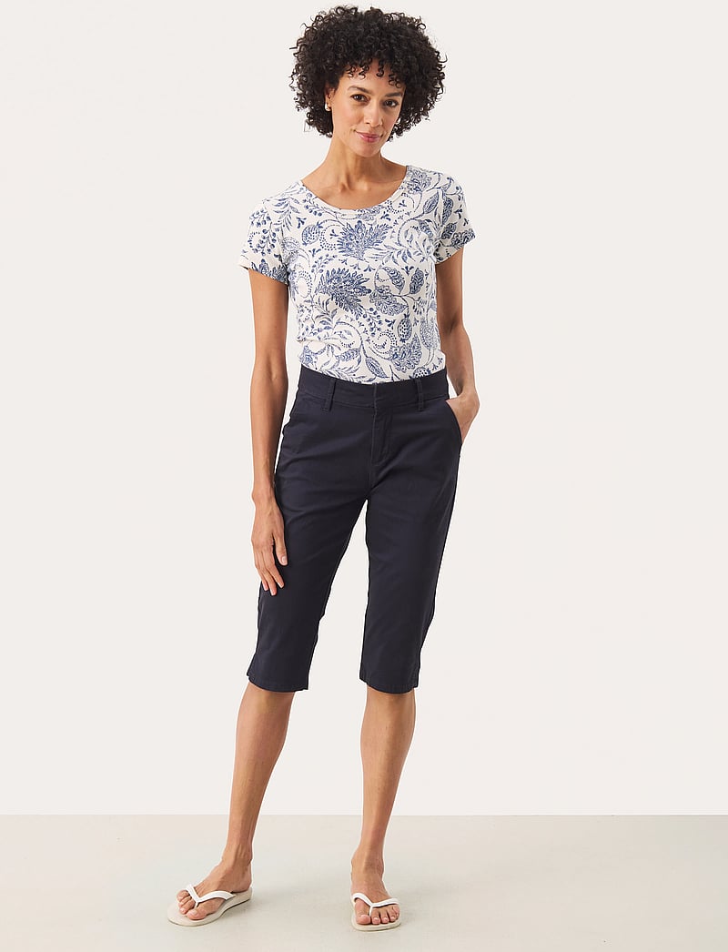 Part Two - RenataPW PA - kapripüksid - dark navy - 3