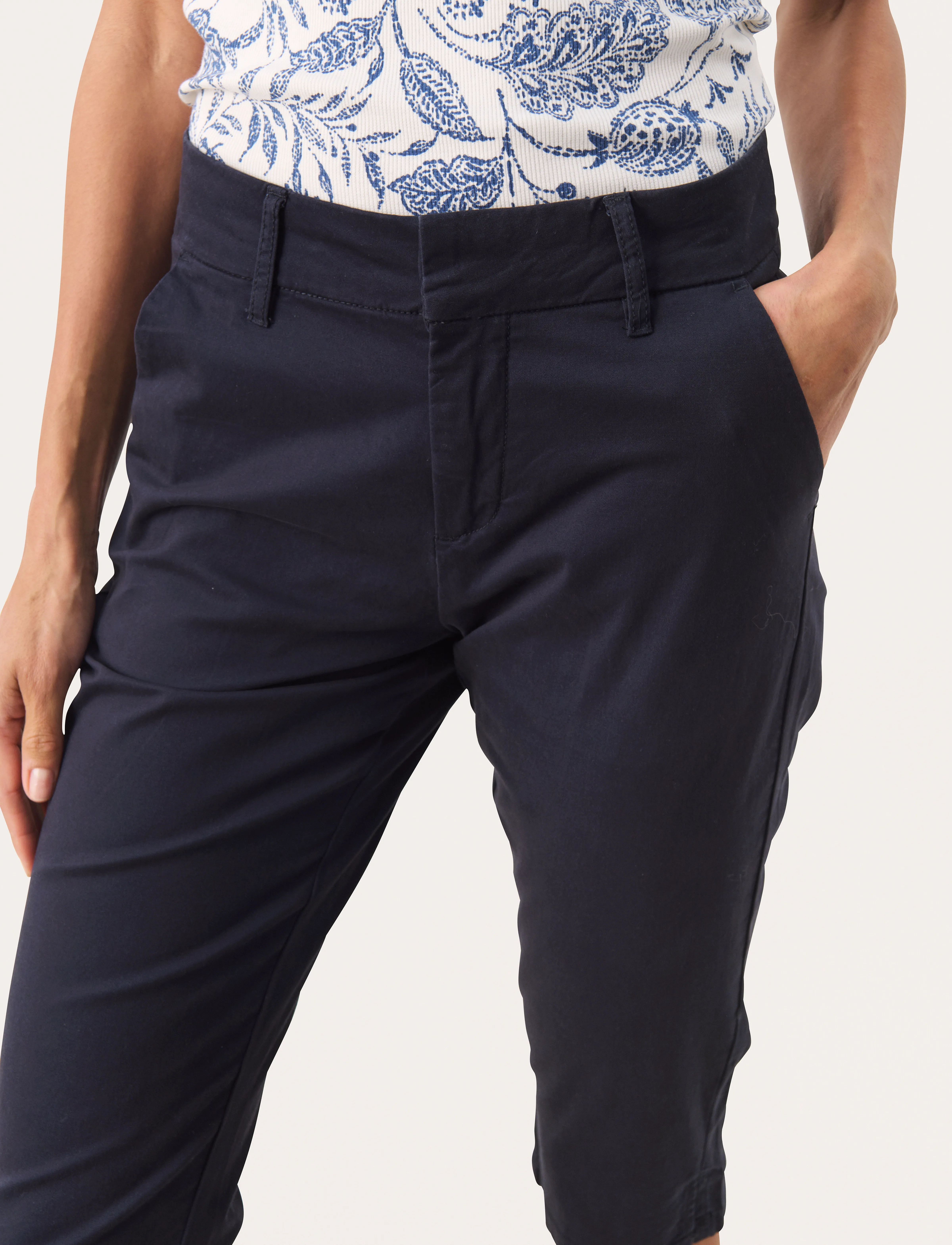 Part Two - RenataPW PA - capri pants - dark navy - 4
