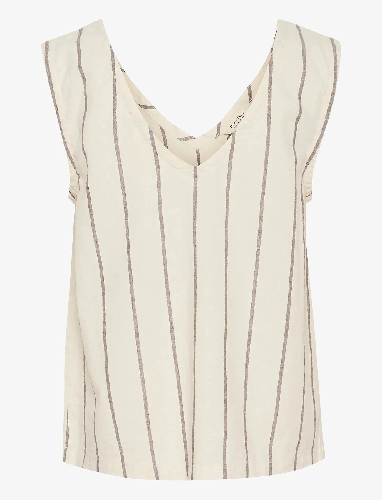 Part Two - RemiPW TO - linnen - eggnog and brown stripe - 1