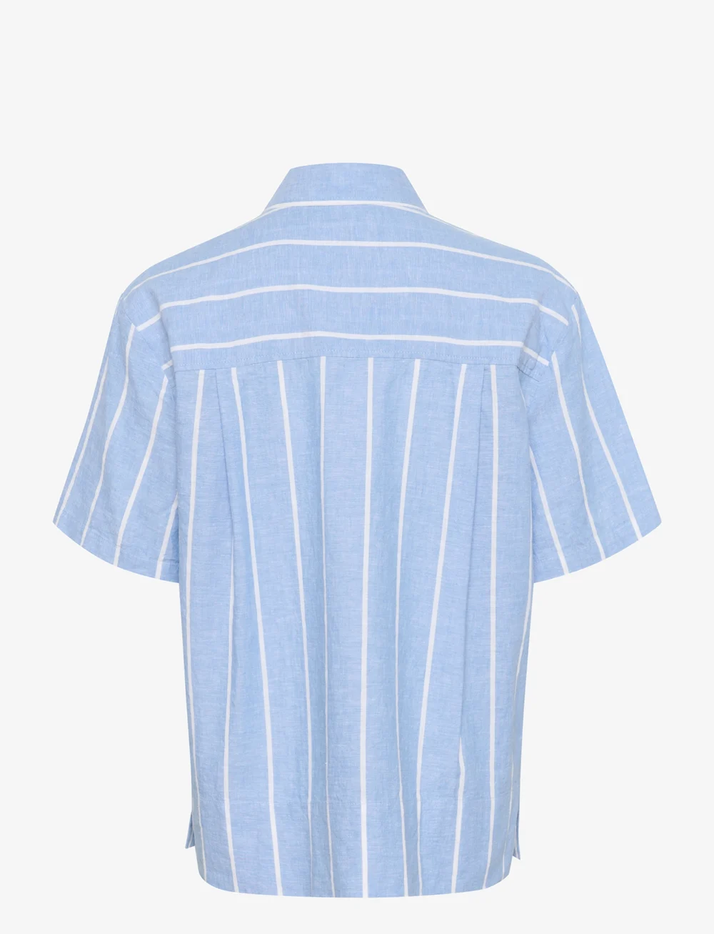 Part Two - ReneePW SH - hørskjorter - marina blue and white stripe - 2