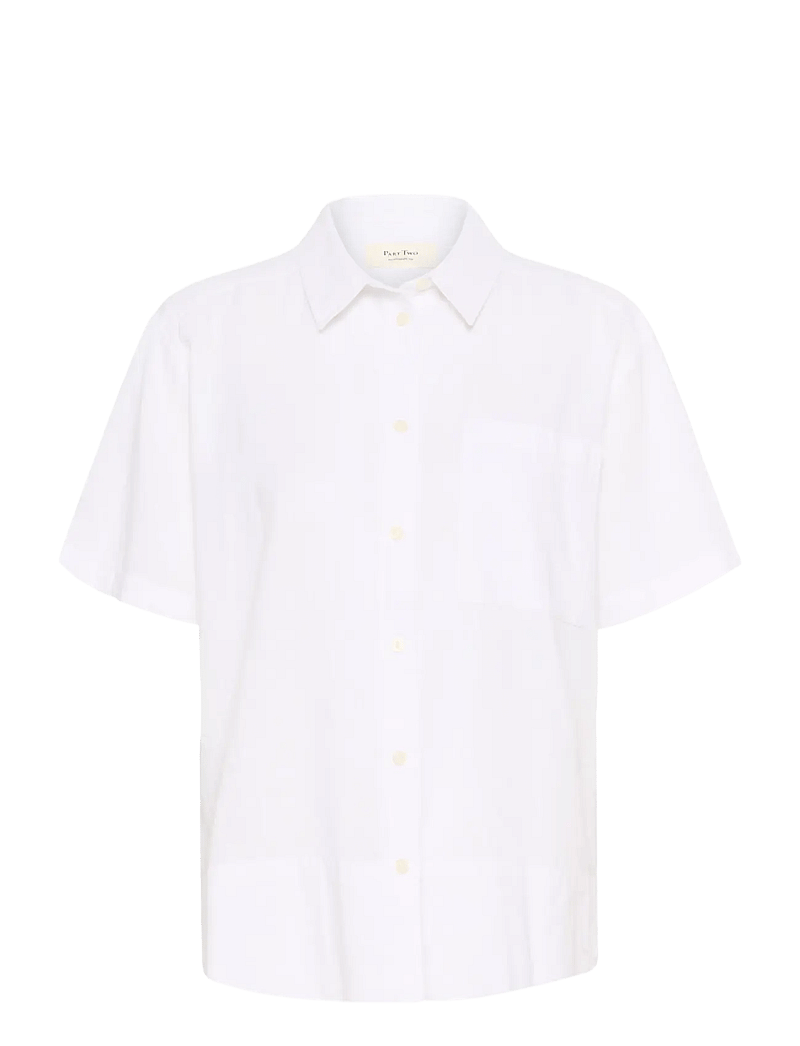 Part Two - ReneePW SH - leinenhemden - bright white - 1