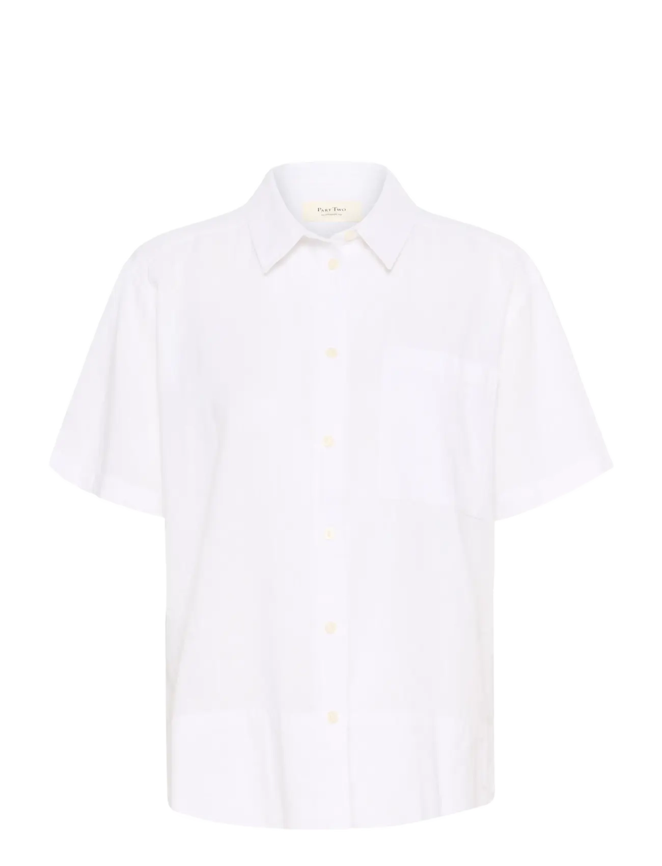 Part Two ReneePW SH - Blouses & Overhemden - BRIGHT WHITE / white