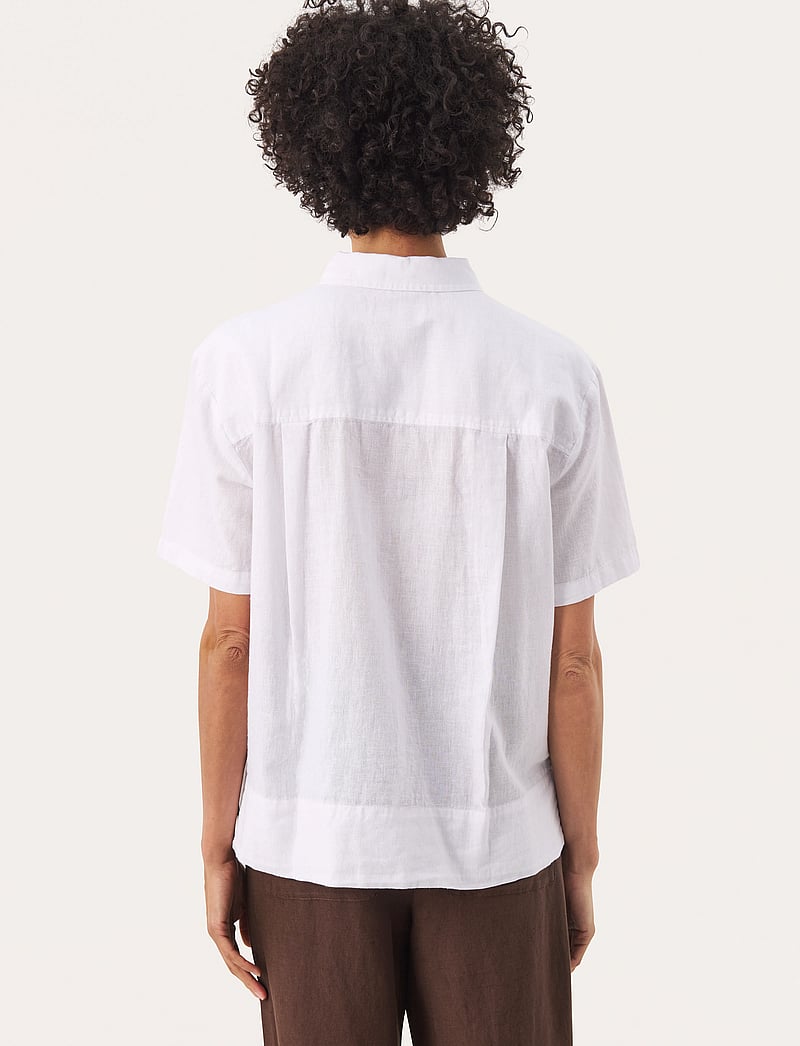 Part Two - ReneePW SH - leinenhemden - bright white - 5