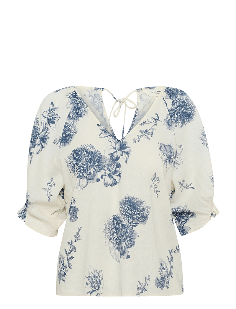 Part Two - RosalynPW BL - blūzes ar īsām piedurknēm - oceana stunning flower print - 1