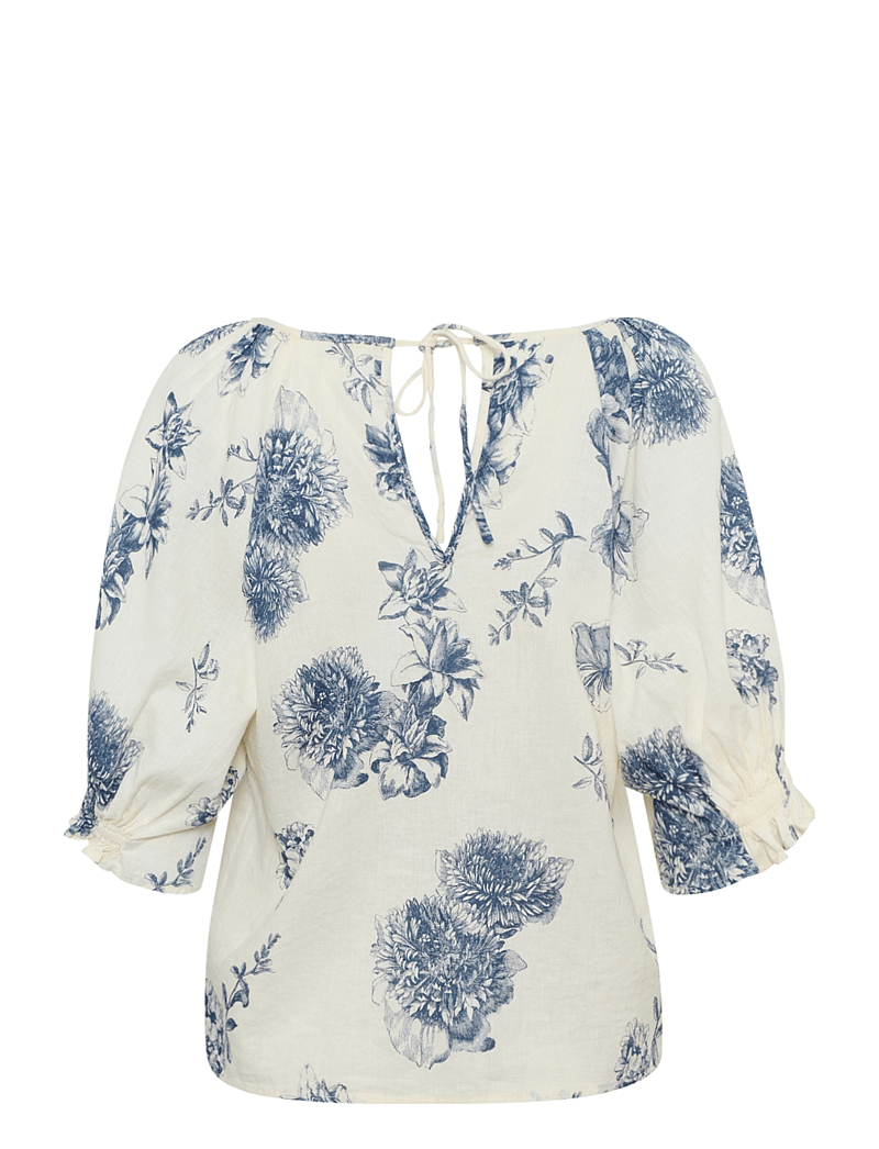 Part Two - RosalynPW BL - blūzes ar īsām piedurknēm - oceana stunning flower print - 2