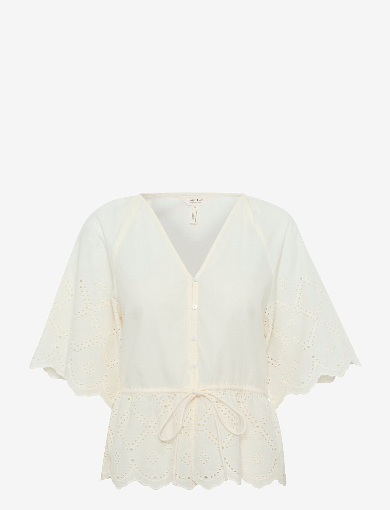 Part Two - RosaliePW BL - lühikeste varrukatega pluusid - eggnog - 1