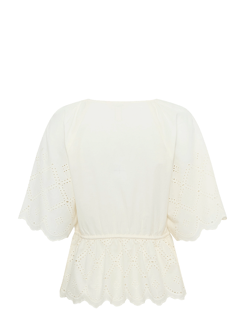 Part Two - RosaliePW BL - lühikeste varrukatega pluusid - eggnog - 2