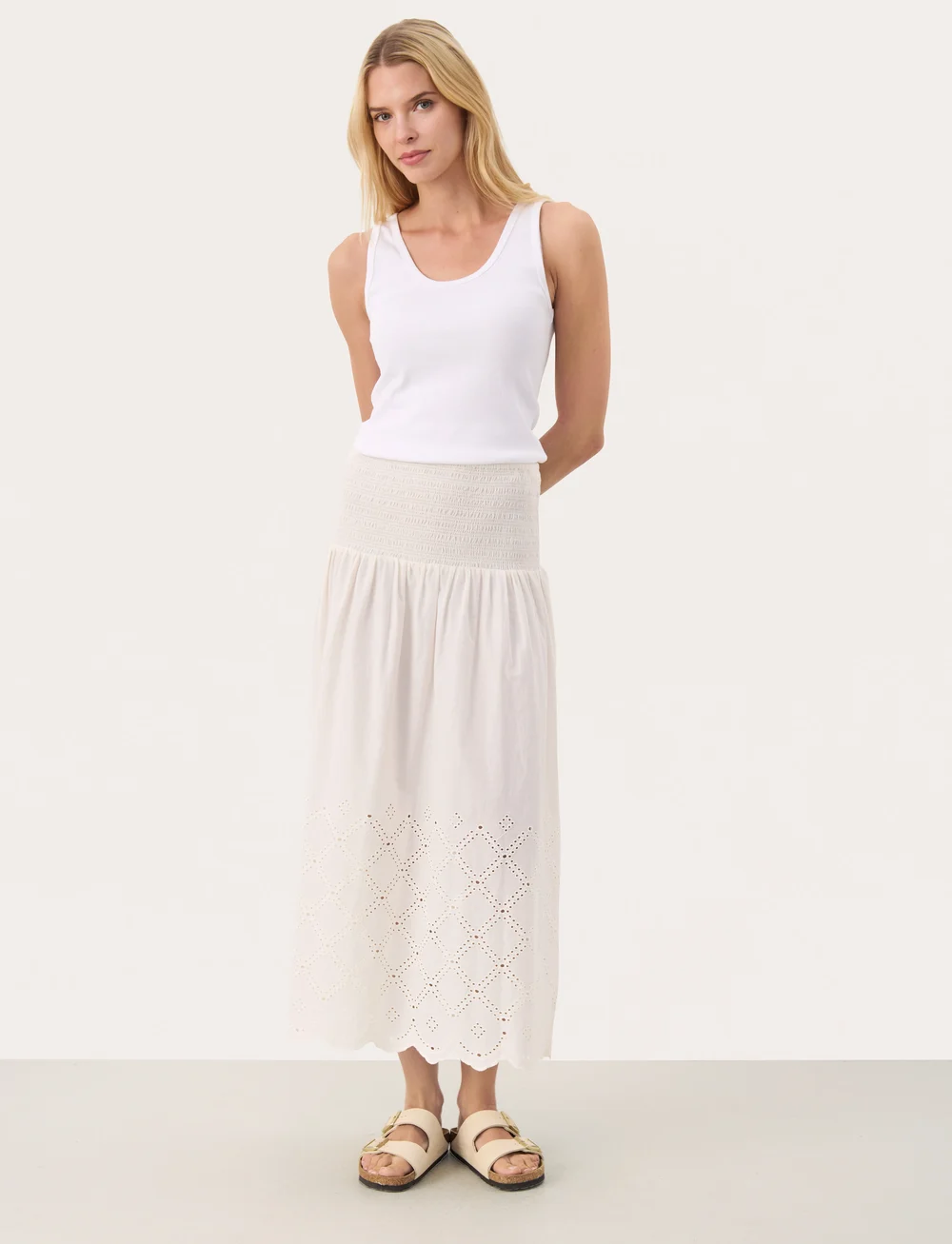 Part Two - RadinkaPW SK - midi-röcke - eggnog - 3