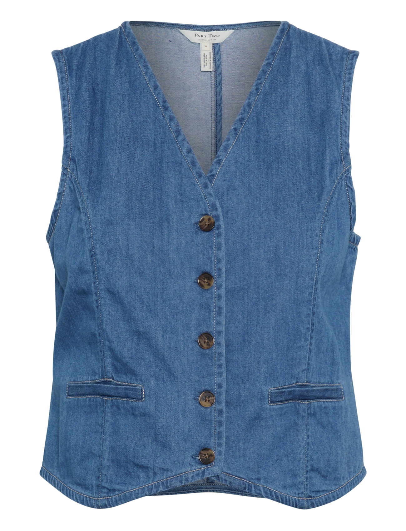Part Two RaisaPW WA - Teksavestid - LIGHT BLUE DENIM / blue