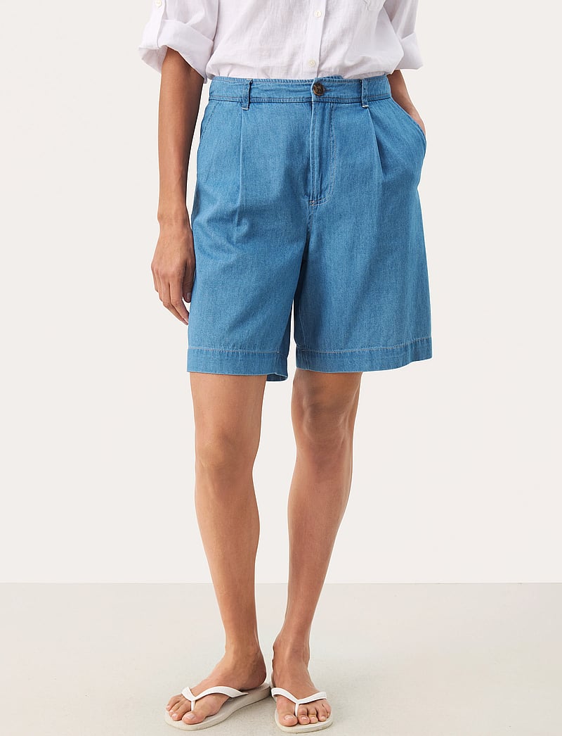 Part Two - ReginaPW SHO - jeansshorts - light blue denim - 0