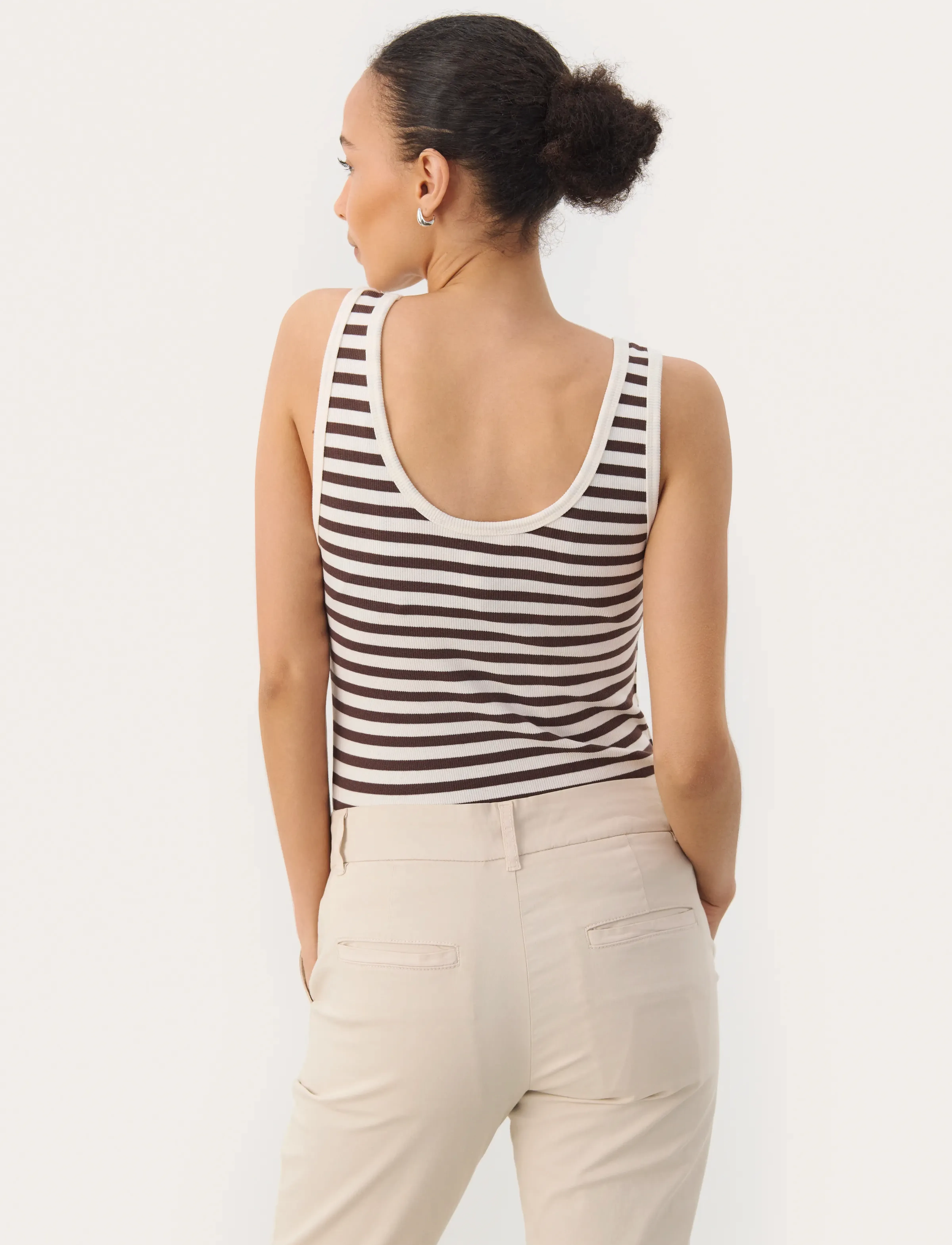 Part Two - RoselynPW TO - sleeveless tops - bracken stripe - 4
