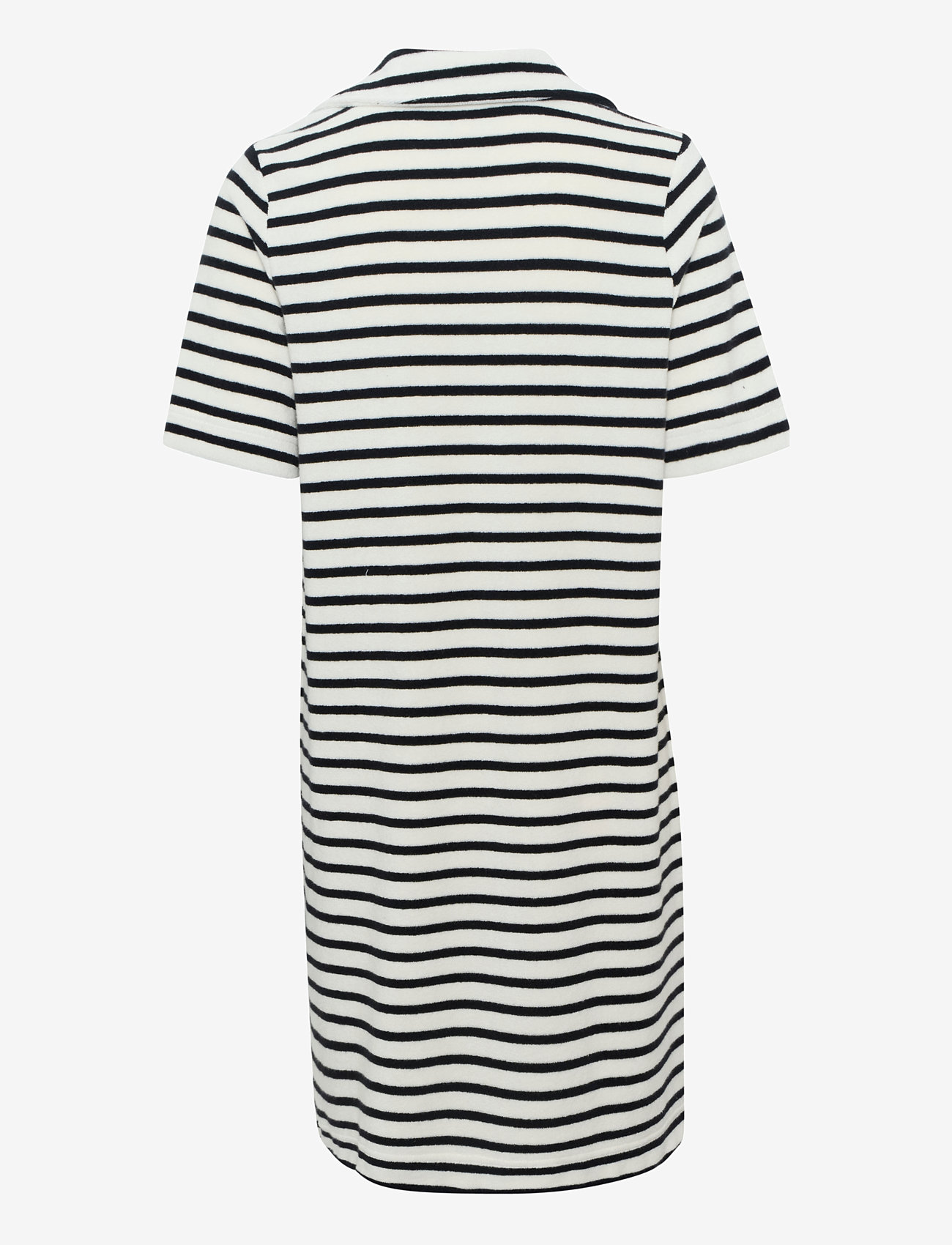 Part Two - RosittaPW DR - t-shirt-kleider - black and eggnog stripe - 1