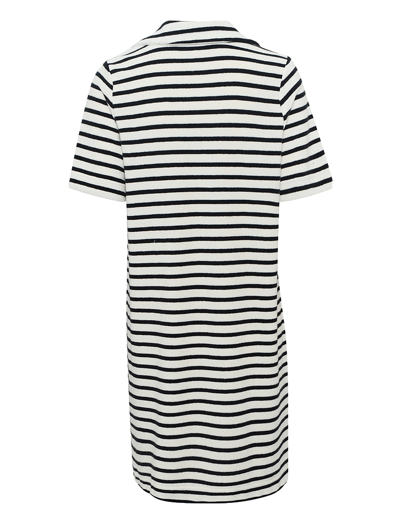 Part Two - RosittaPW DR - vabaaja kleidid - black and eggnog stripe - 2