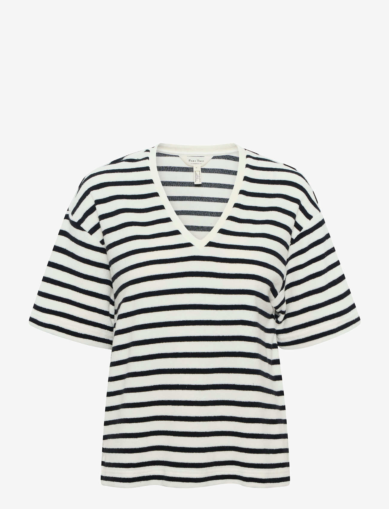 Part Two - RyliePW TS - autumn clothing - black and eggnog stripe - 0