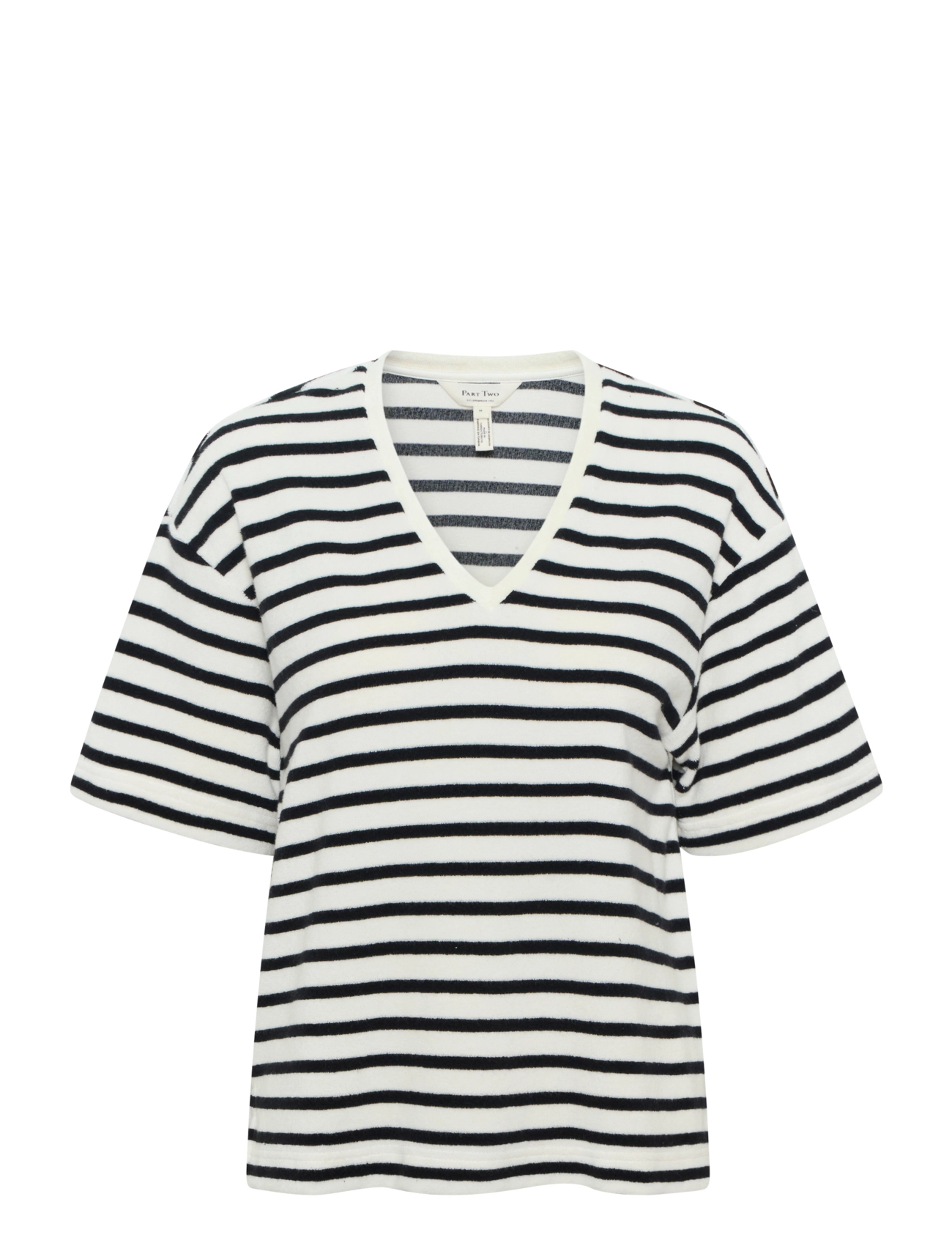 Part Two RyliePW TS - Kampagne - BLACK AND EGGNOG STRIPE / black