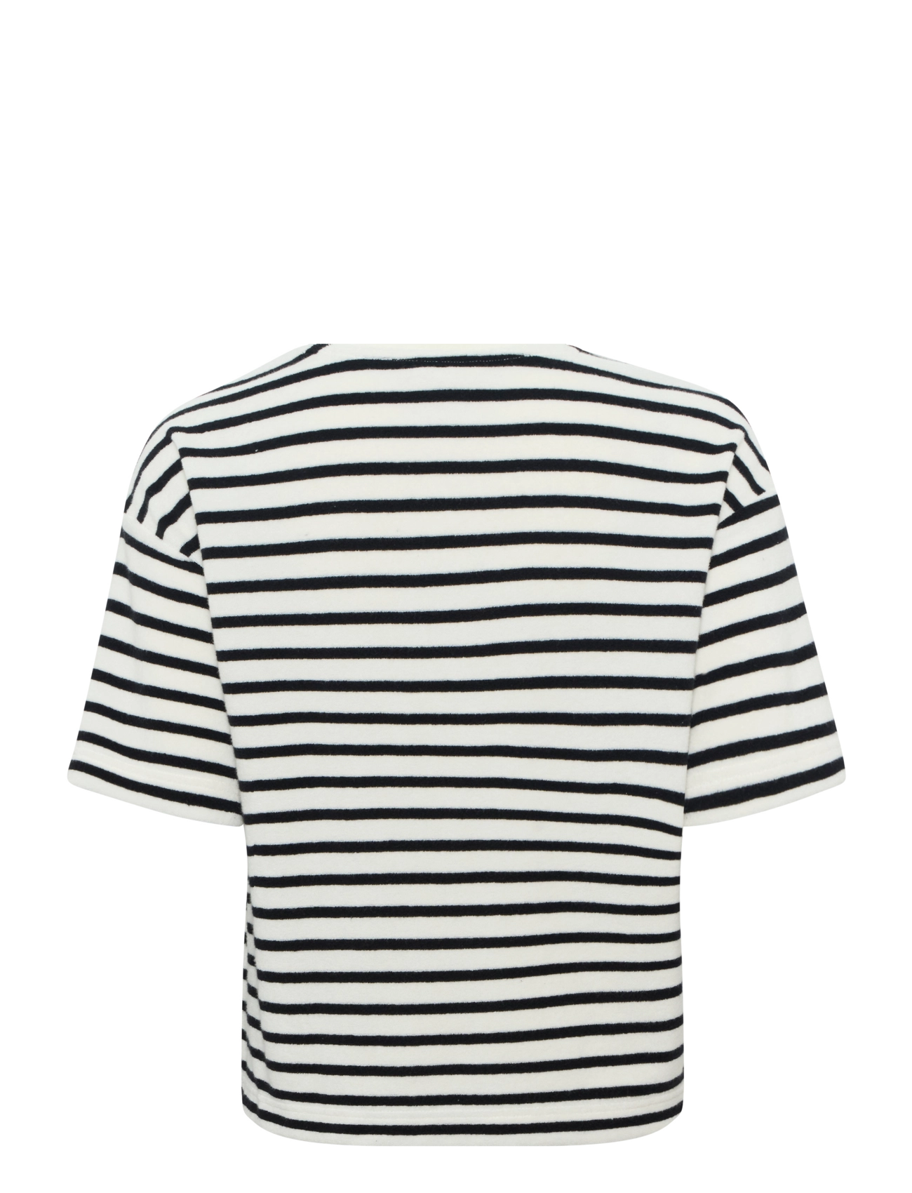 Part Two - RyliePW TS - t-shirts - black and eggnog stripe - 2