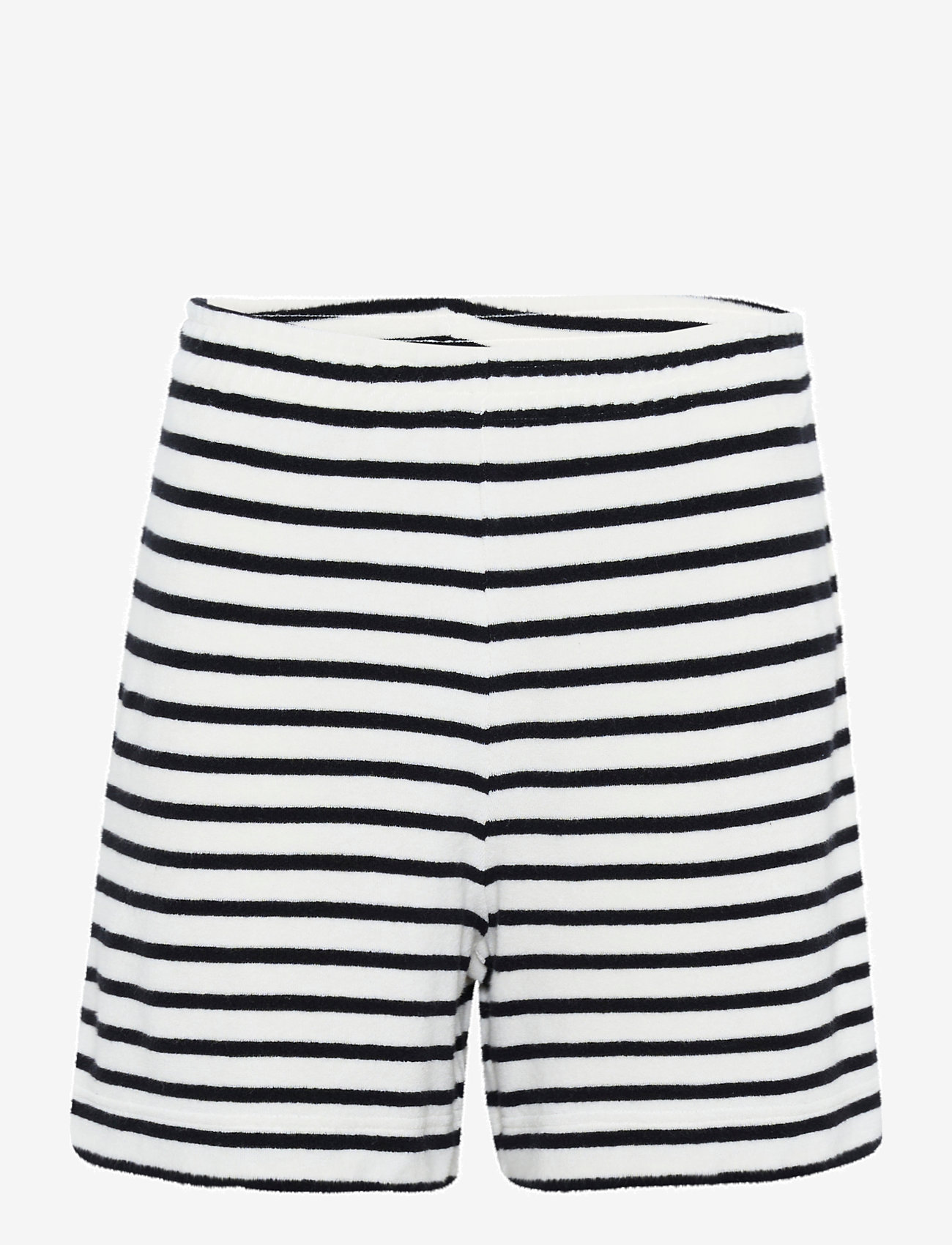 Part Two - RosemayaPW SHO - casual shorts - black and eggnog stripe - 1