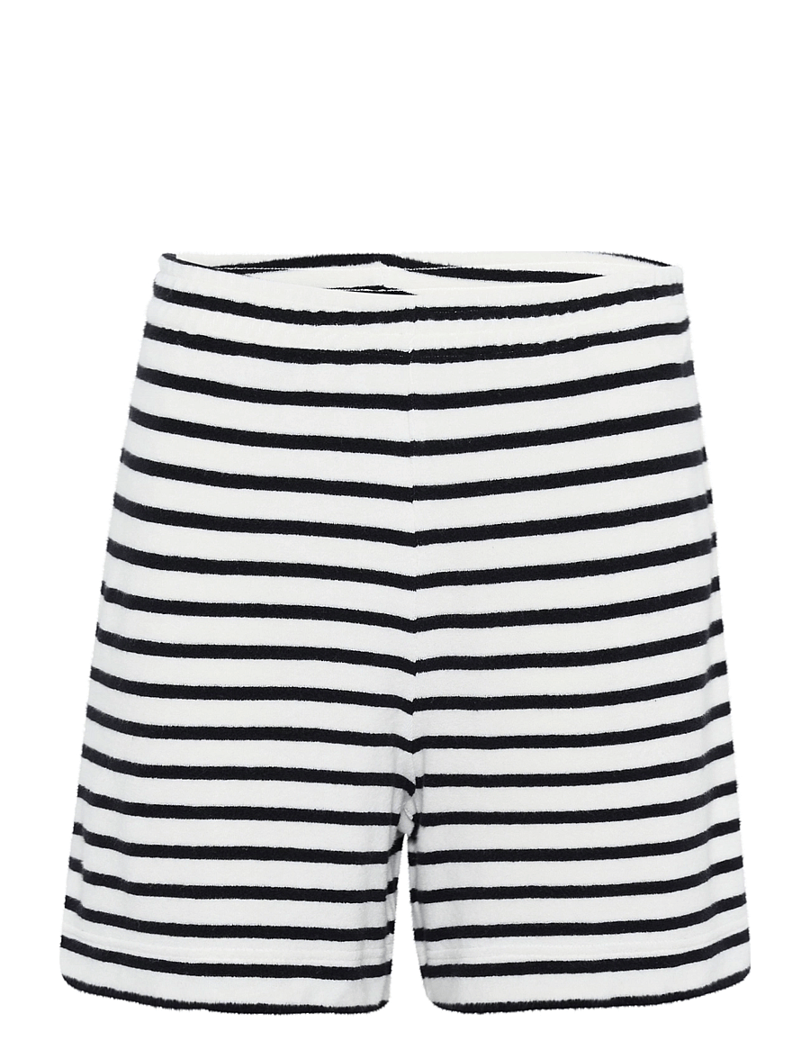 Part Two - RosemayaPW SHO - freizeitshorts - black and eggnog stripe - 1