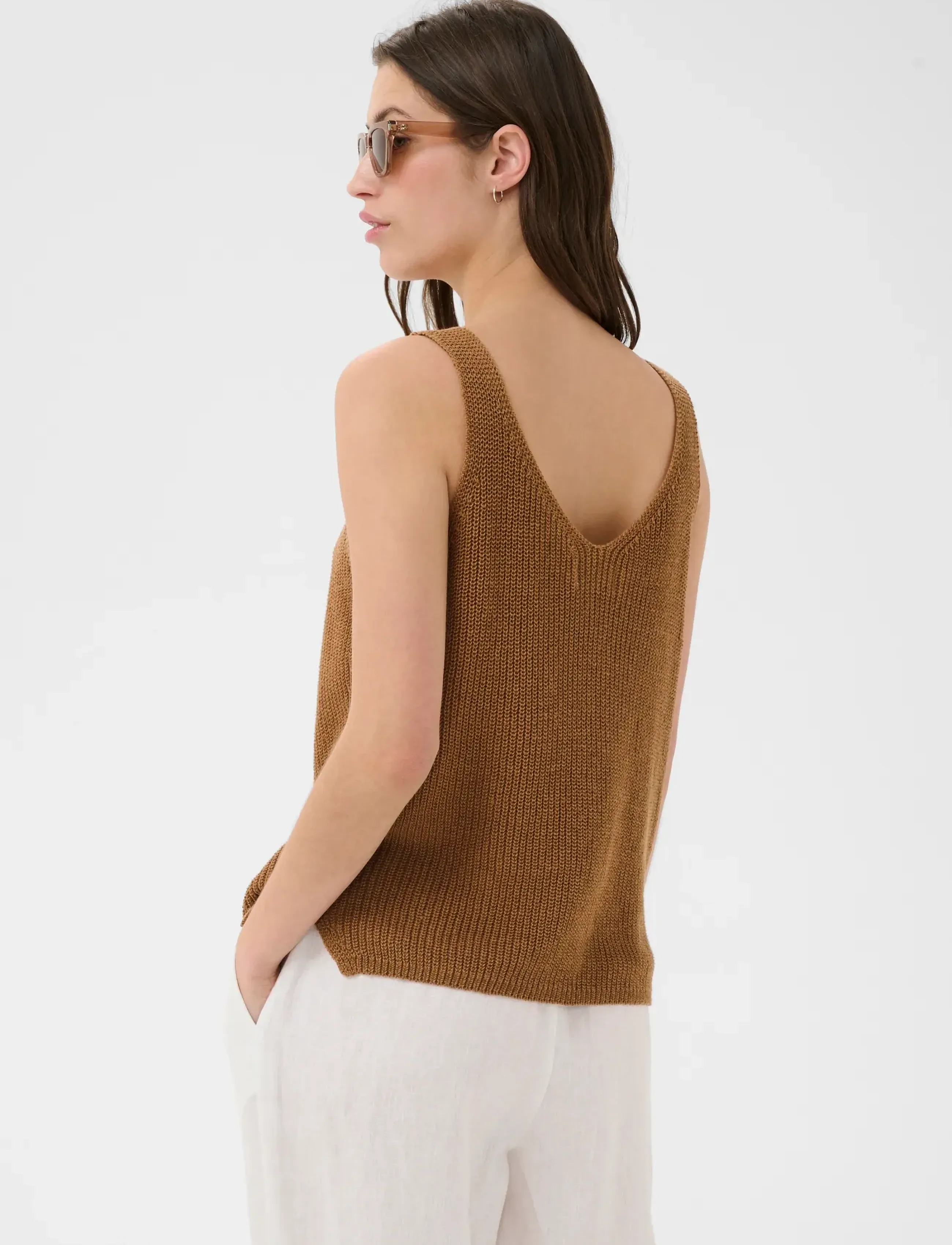Part Two - RebeccaPW Top - Ärmellose tops - argan oil - 4