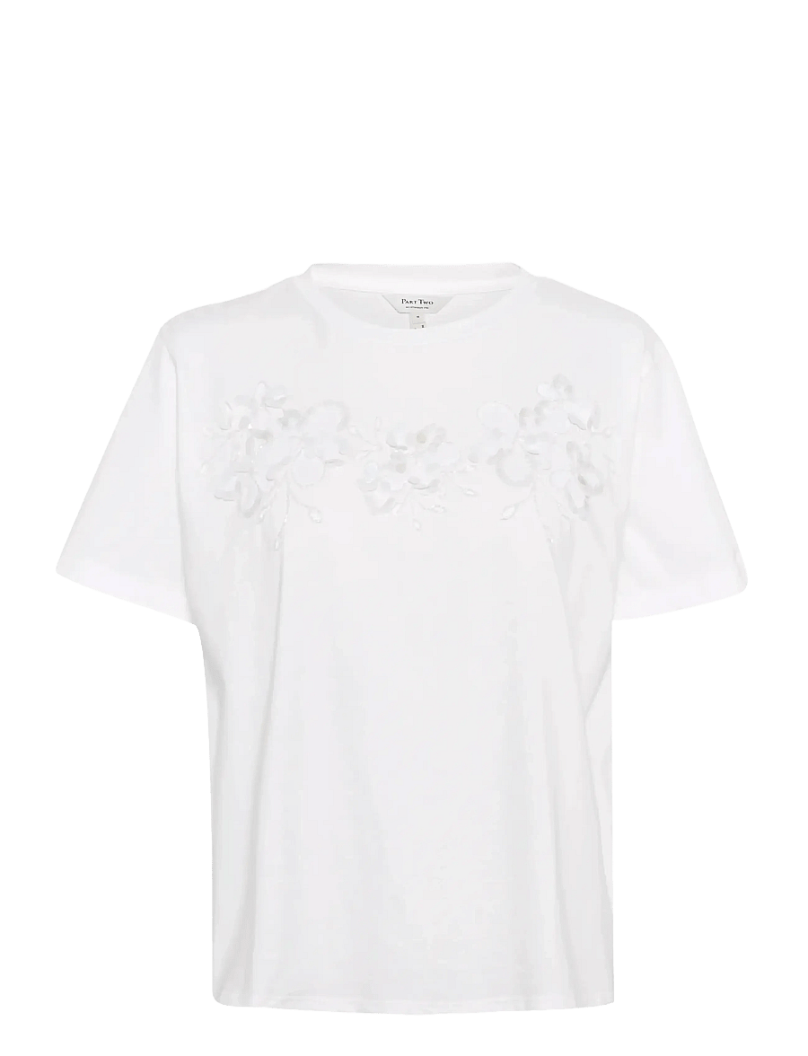 Part Two - NahidPW TS - t-shirts - bright white embellishment - 1