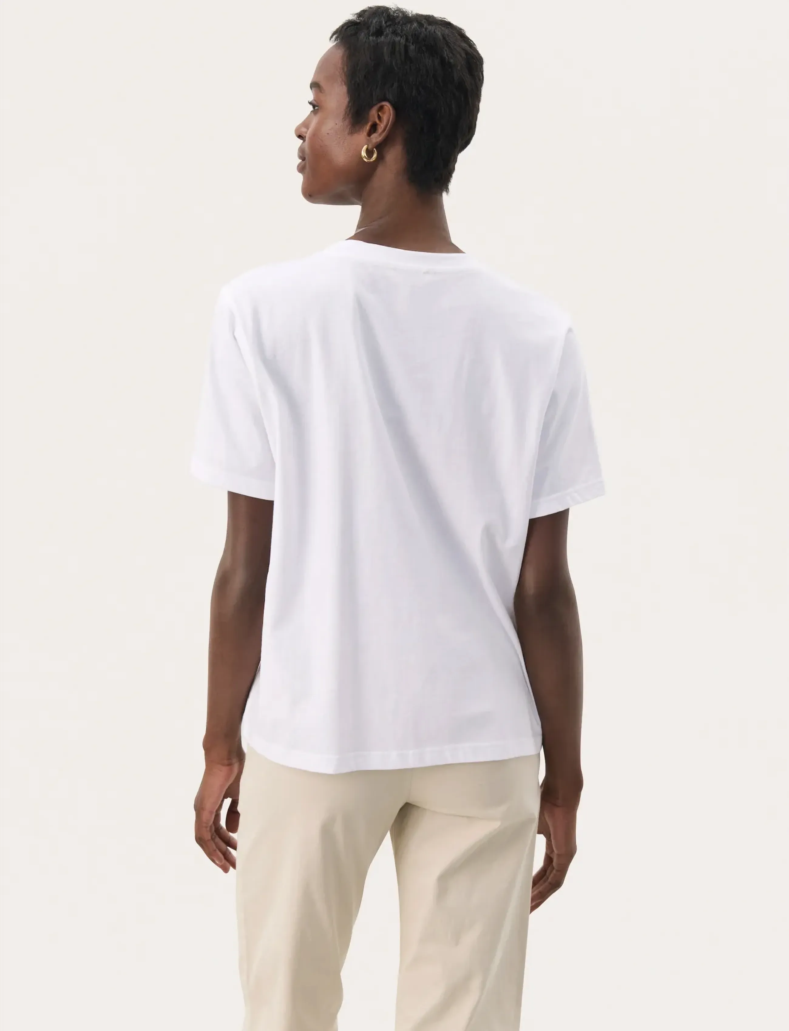Part Two - NahidPW TS - t-shirts - bright white embellishment - 4