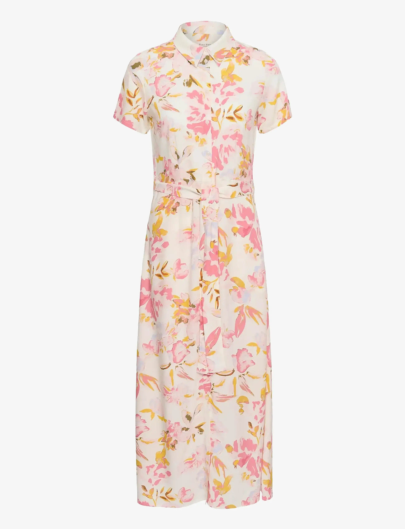 Part Two - RoselilPW DR - suvekleidid - peach blossom watercolor print - 1