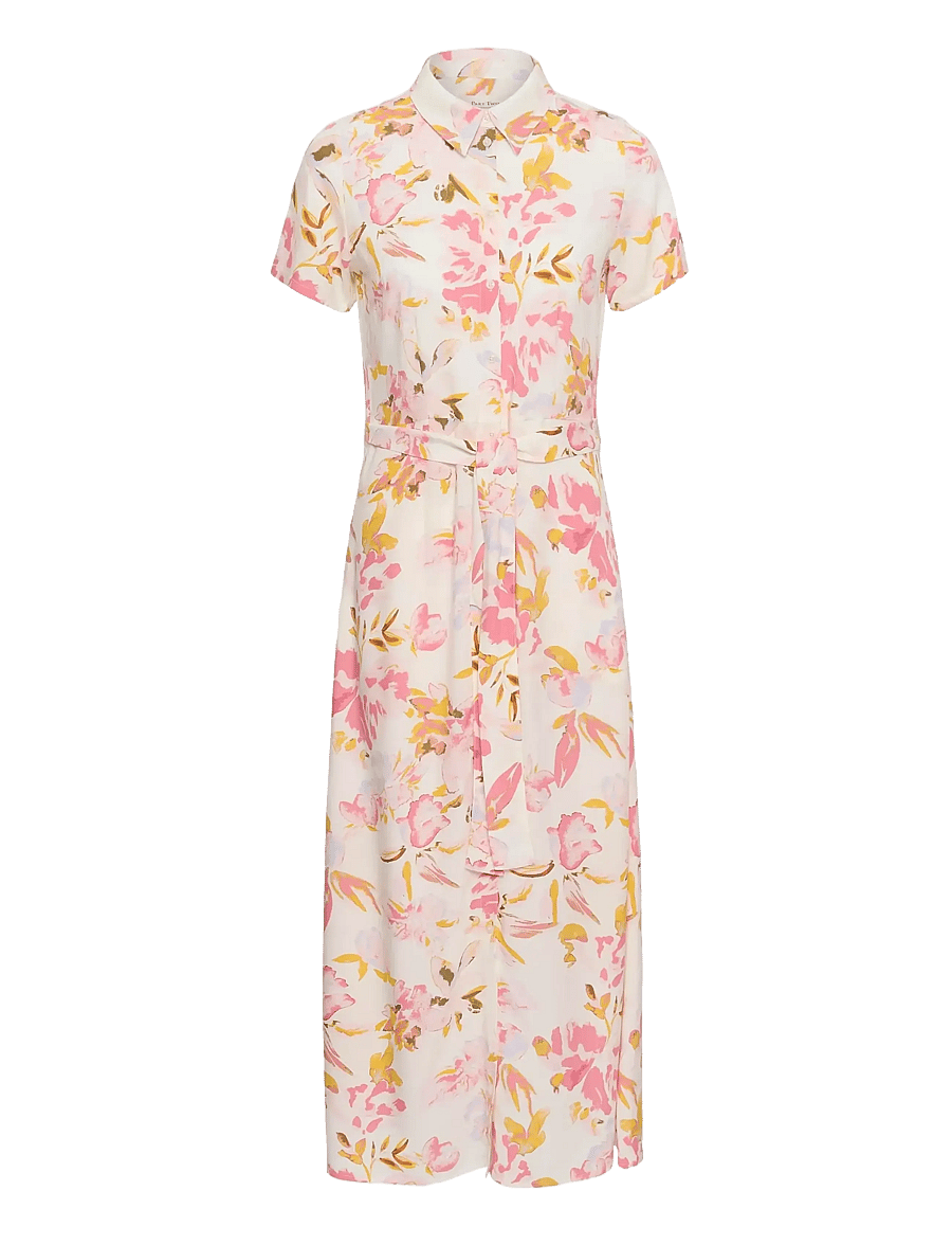 Part Two - RoselilPW DR - sommerkleider - peach blossom watercolor print - 1