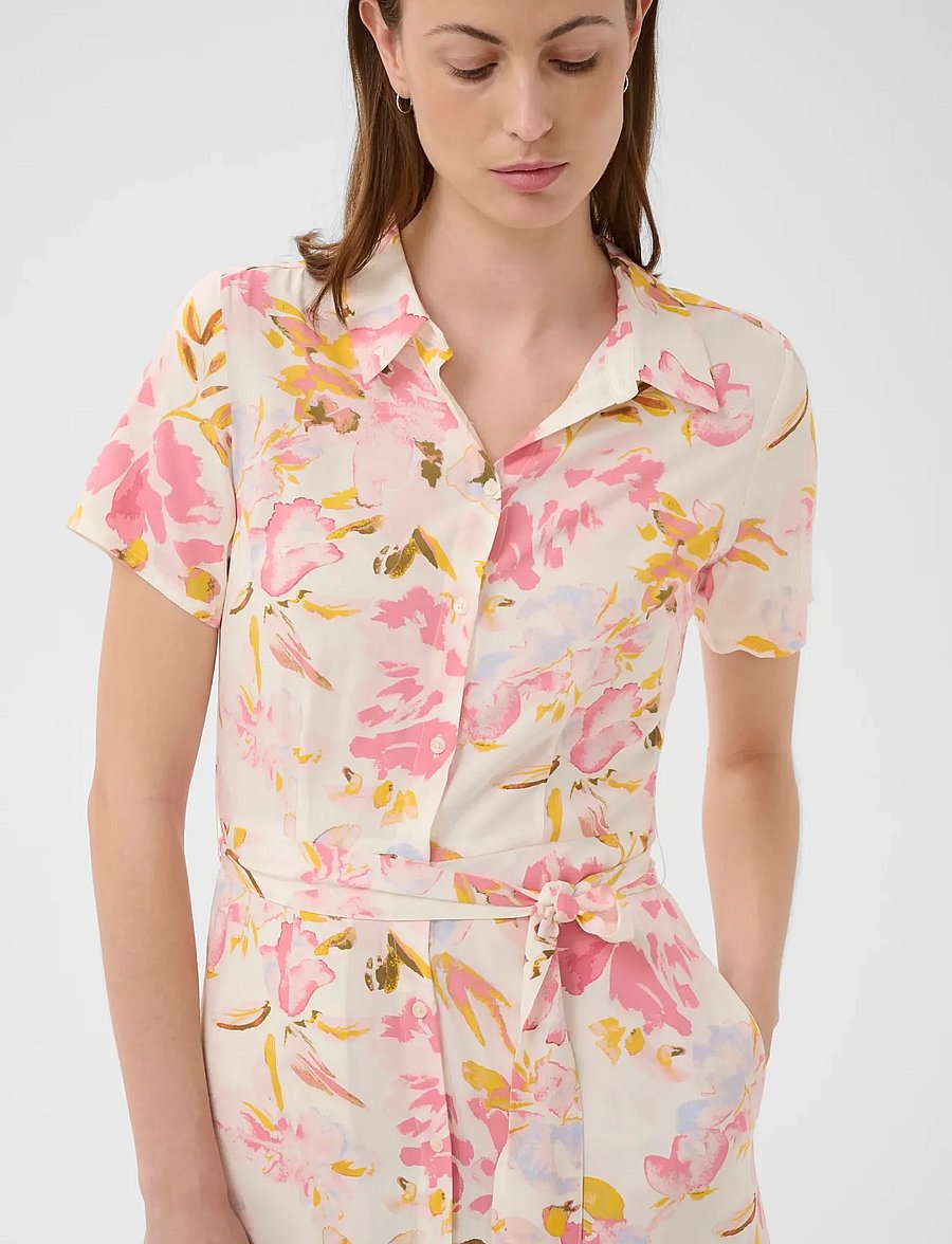 Part Two - RoselilPW DR - sommerkleider - peach blossom watercolor print - 5