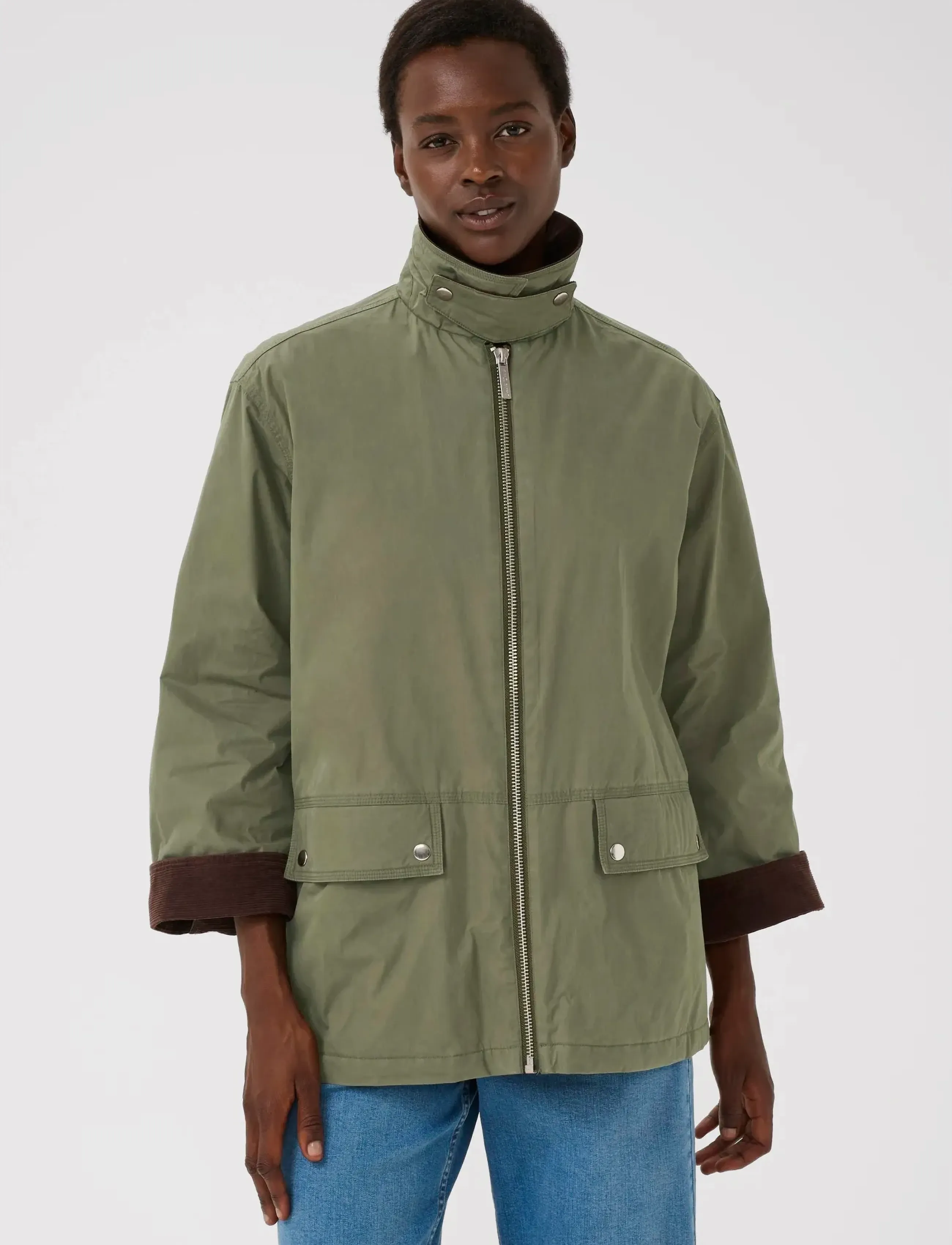 Part Two Shantipw Otw, 40, Khaki green, Jakker > Let Sommerjakke, Dame