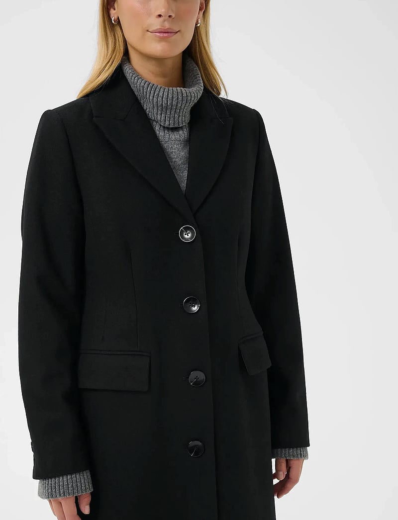 Part Two - SirinaPW OTW - vinterjackor - black - 4