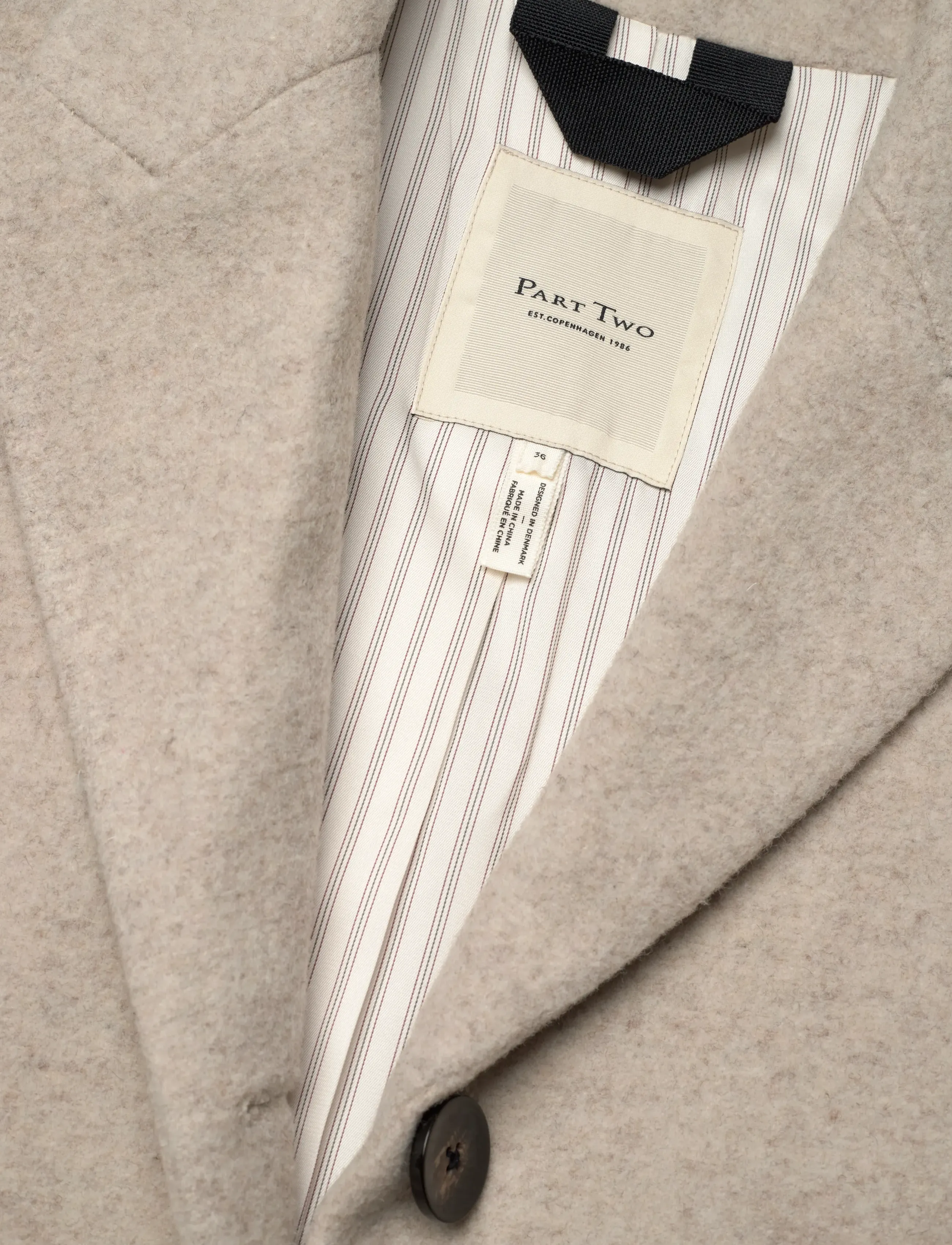 Part Two - SirinaPW OTW - vinterjackor - pure cashmere melange - 2