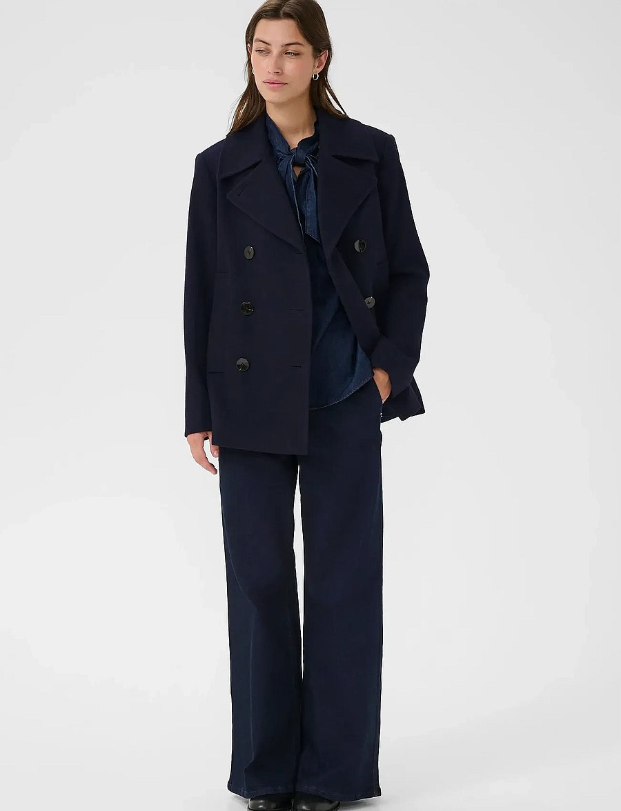 Part Two - SatinaPW OTW - kurtki zimowe - dark navy - 3
