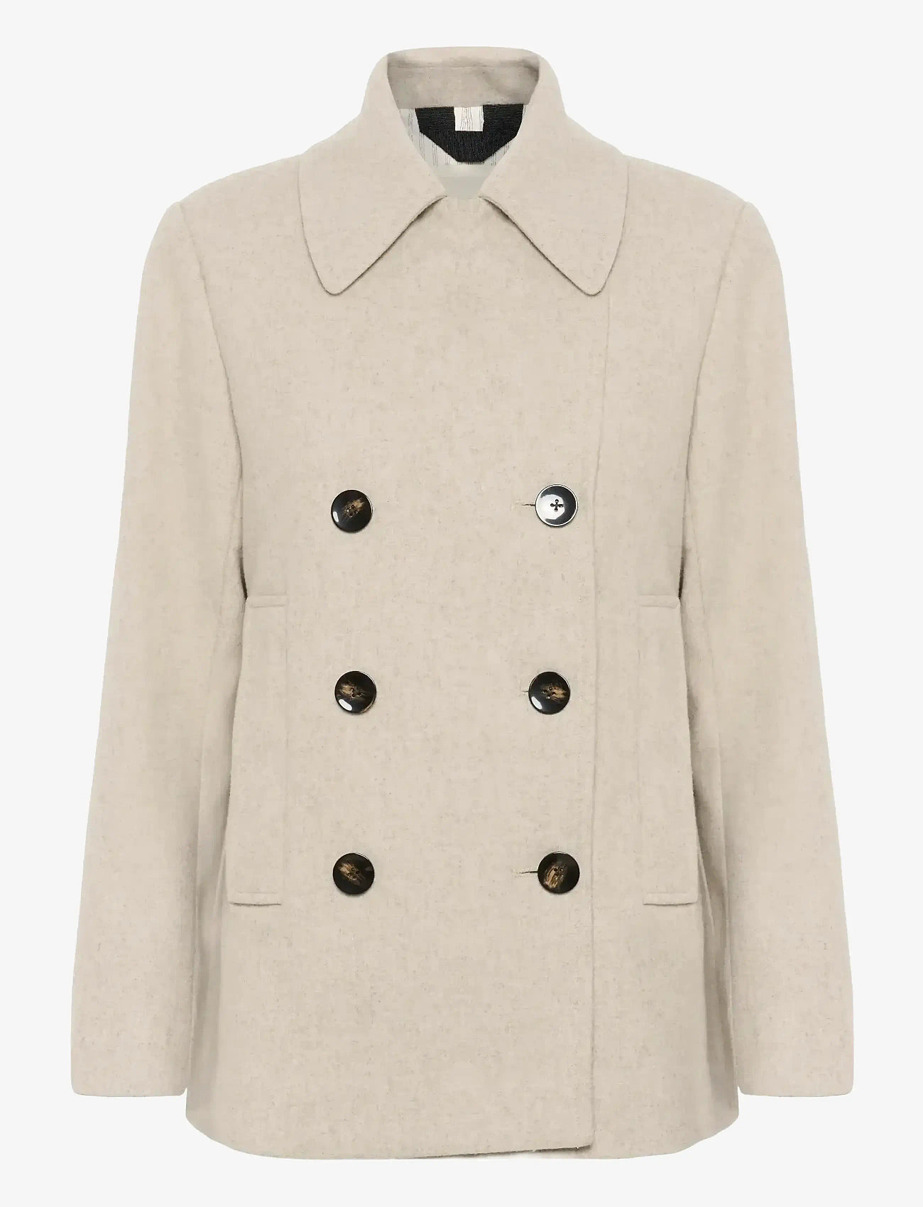 Part Two - SatinaPW OTW - vinterjakker - pure cashmere melange - 0