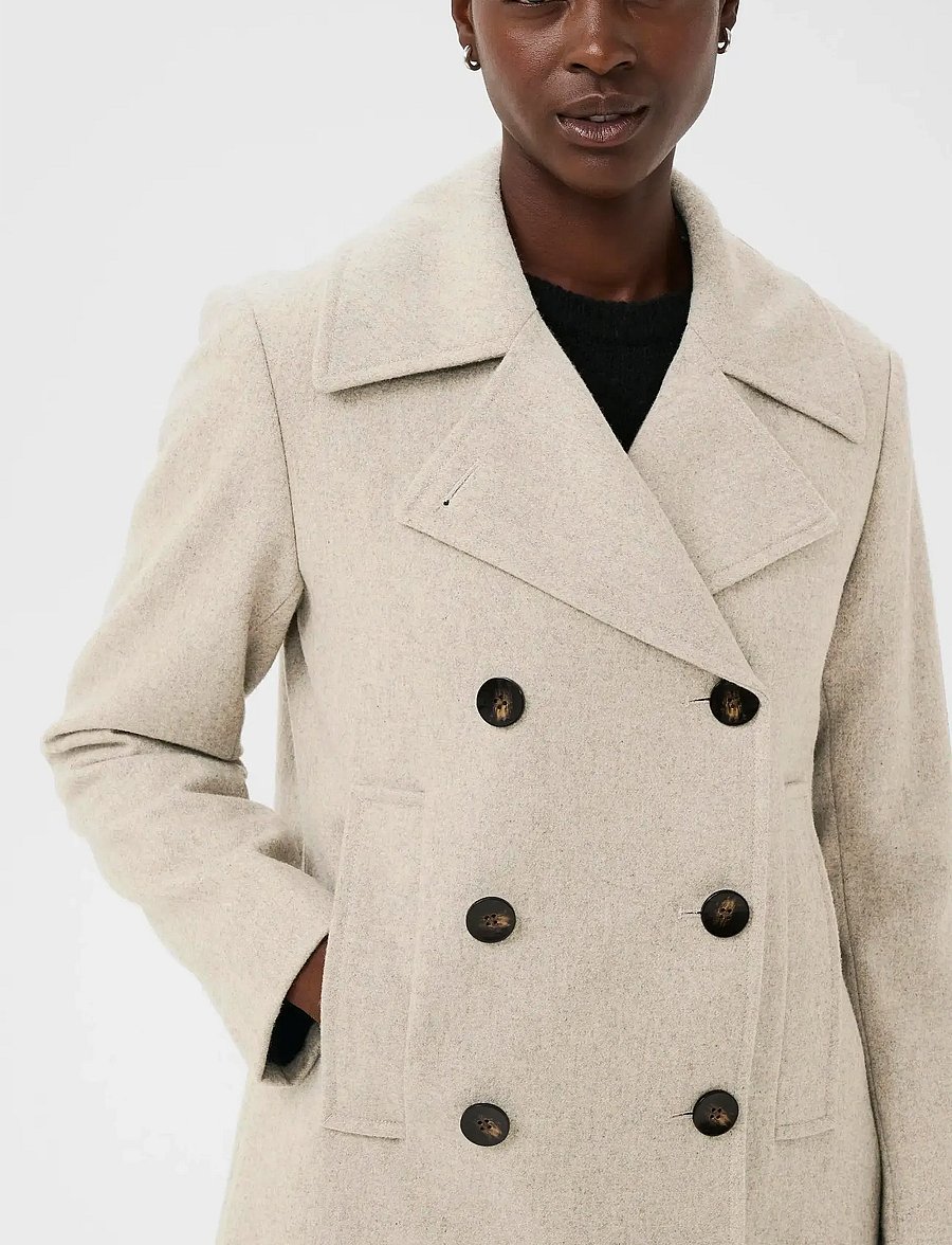 Part Two - SatinaPW OTW - vinterjackor - pure cashmere melange - 5