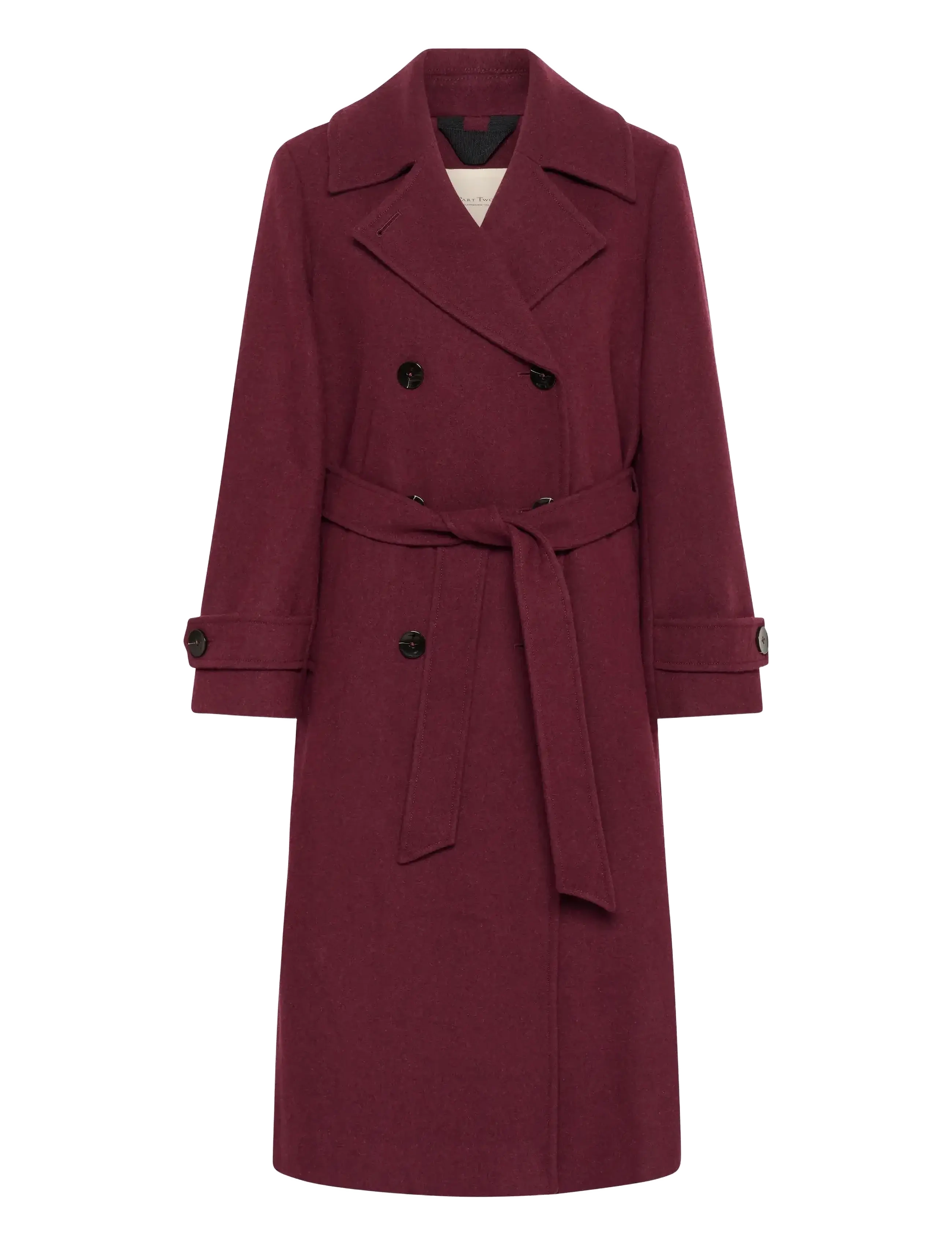 Part Two SynnePW OTW - Clothing - TAWNY PORT MELANGE / burgundy