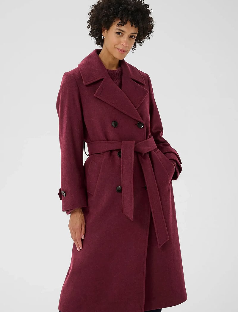 Part Two - SynnePW OTW - villased mantlid - tawny port melange - 0