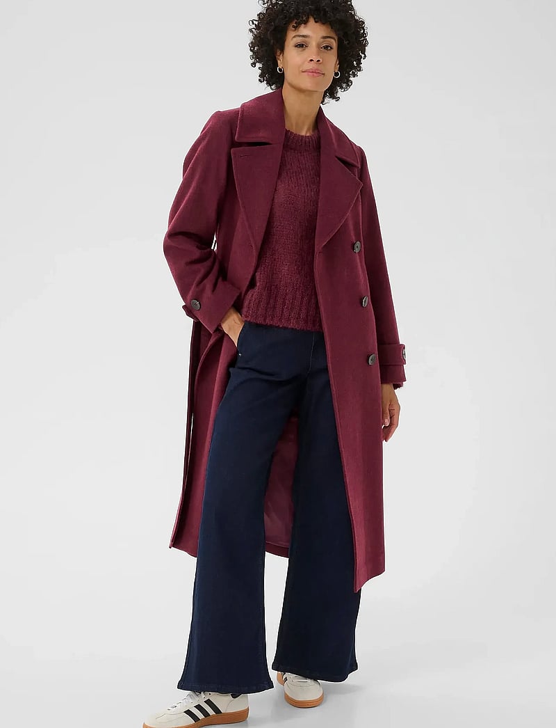 Part Two - SynnePW OTW - villased mantlid - tawny port melange - 3