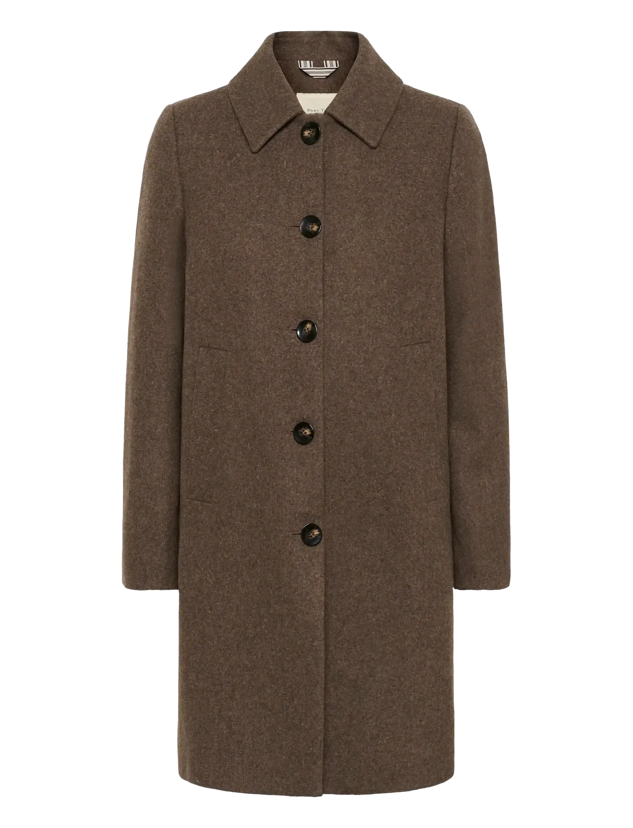 Part Two KamillasPW OTW - Clothing - DARK WALNUT MELANGE / brown