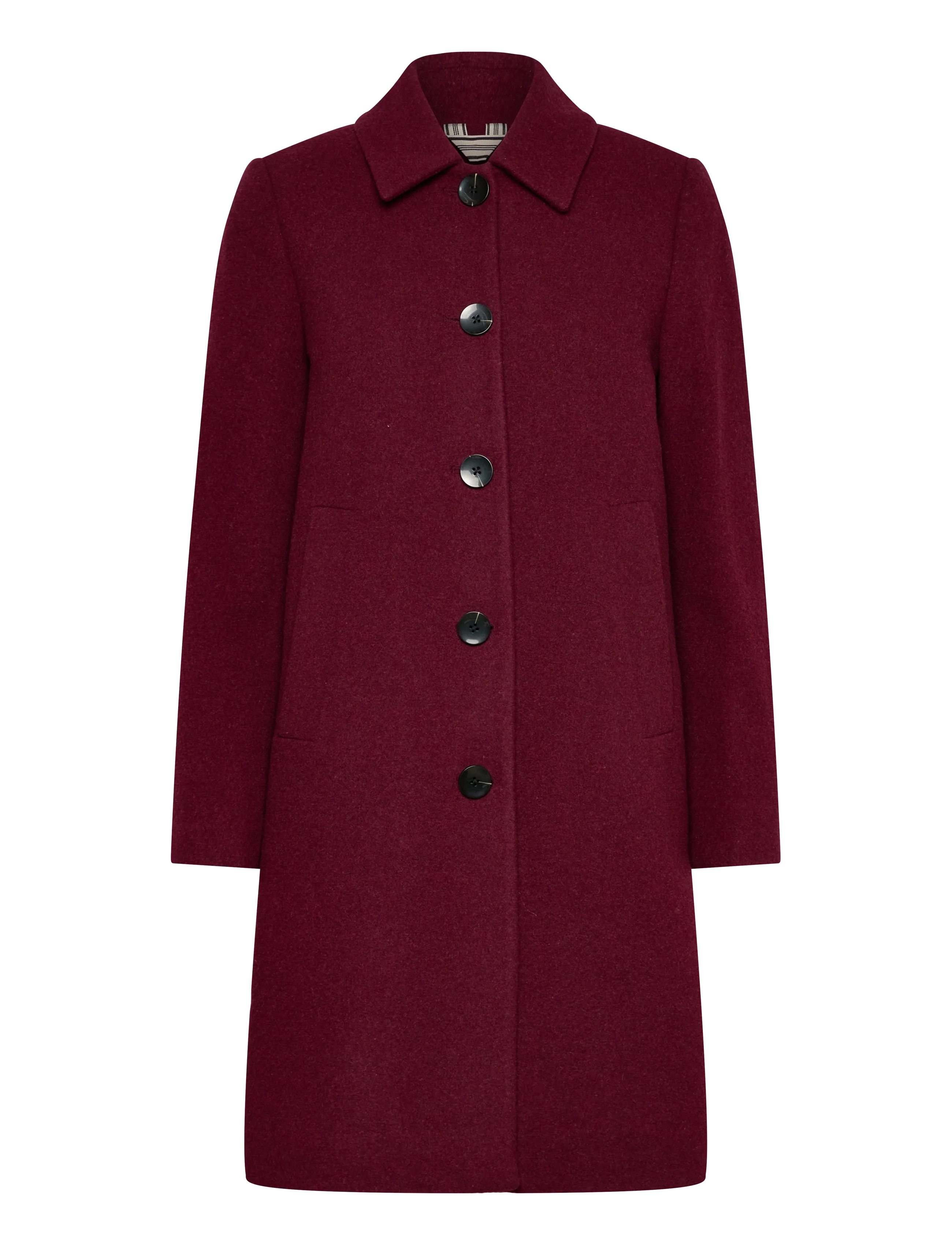 Part Two Kamillas OTW - Jackets & Coats - TAWNY PORT MELANGE / burgundy