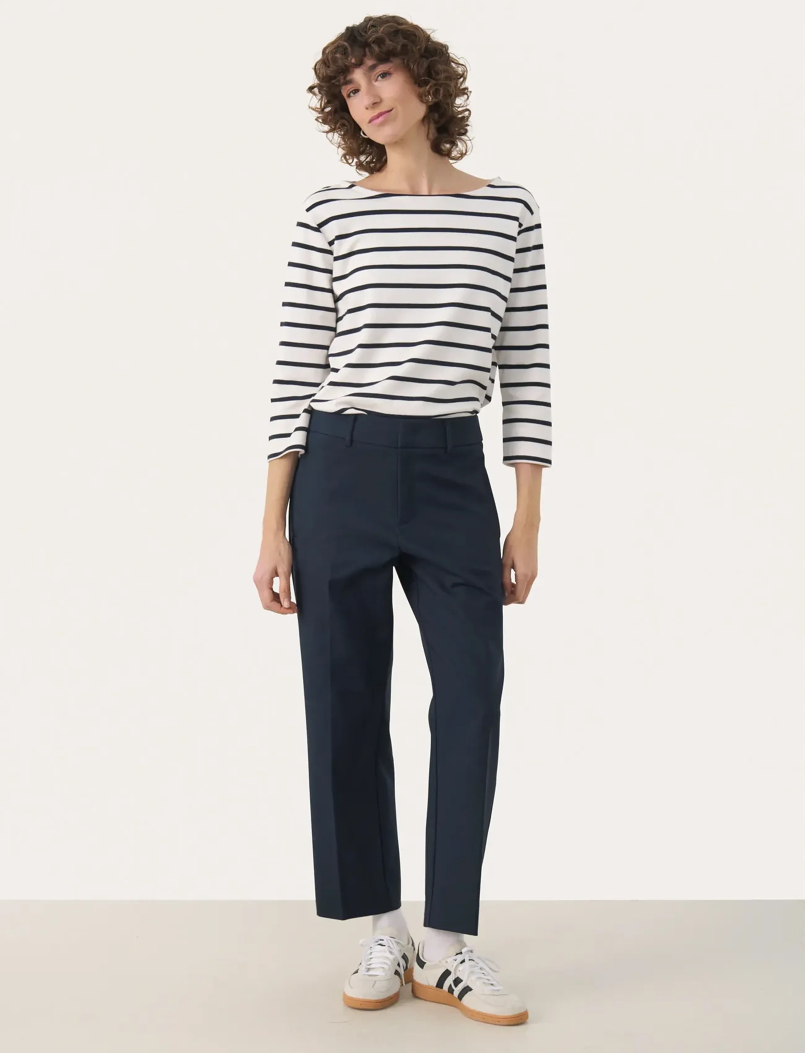 Part Two - NeyanaPW PA - raka byxor - dark navy - 3